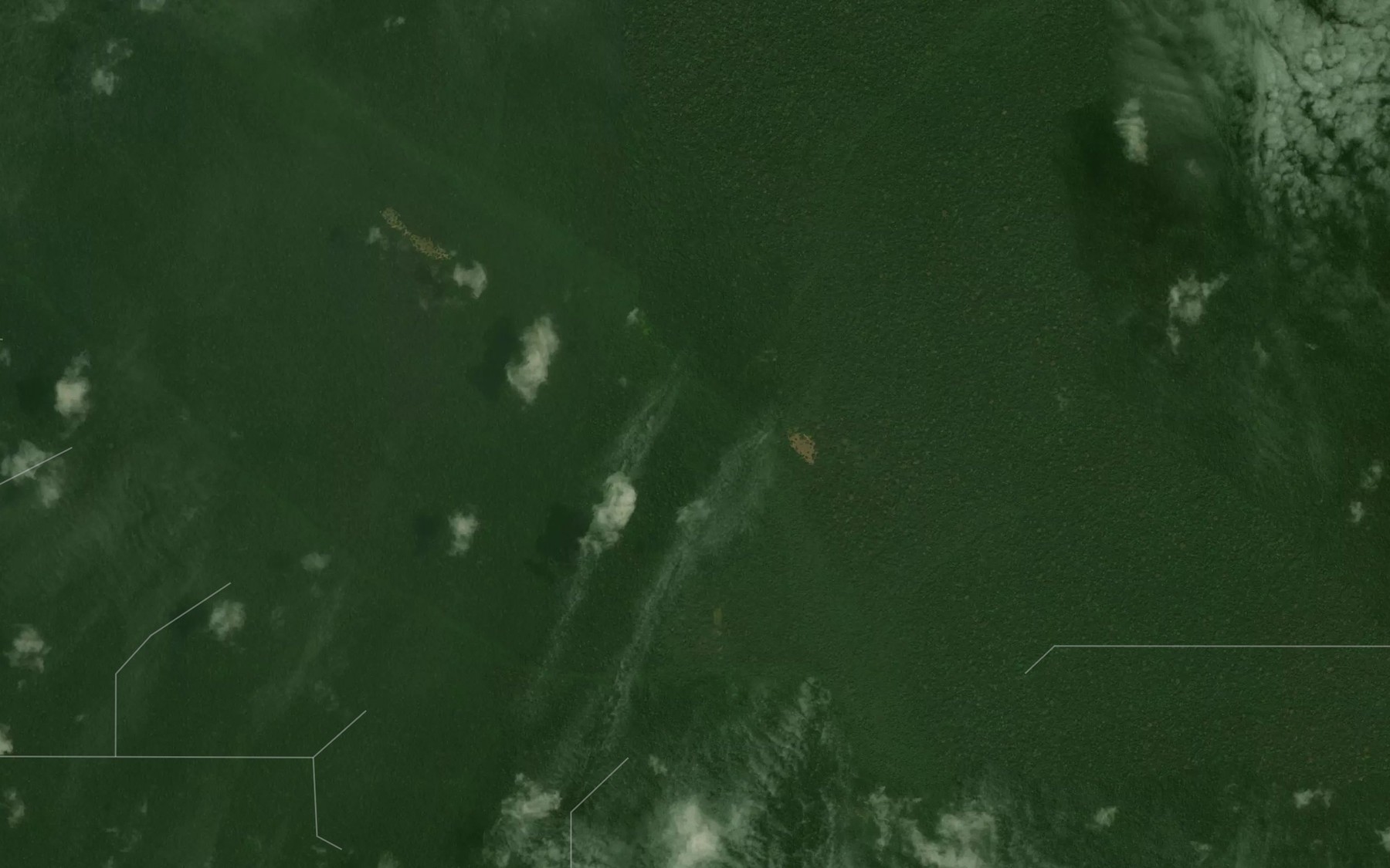 Satellite map of the Moloungou