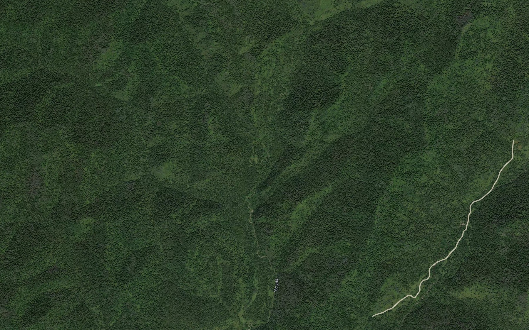Satellite map of the Mayatkan
