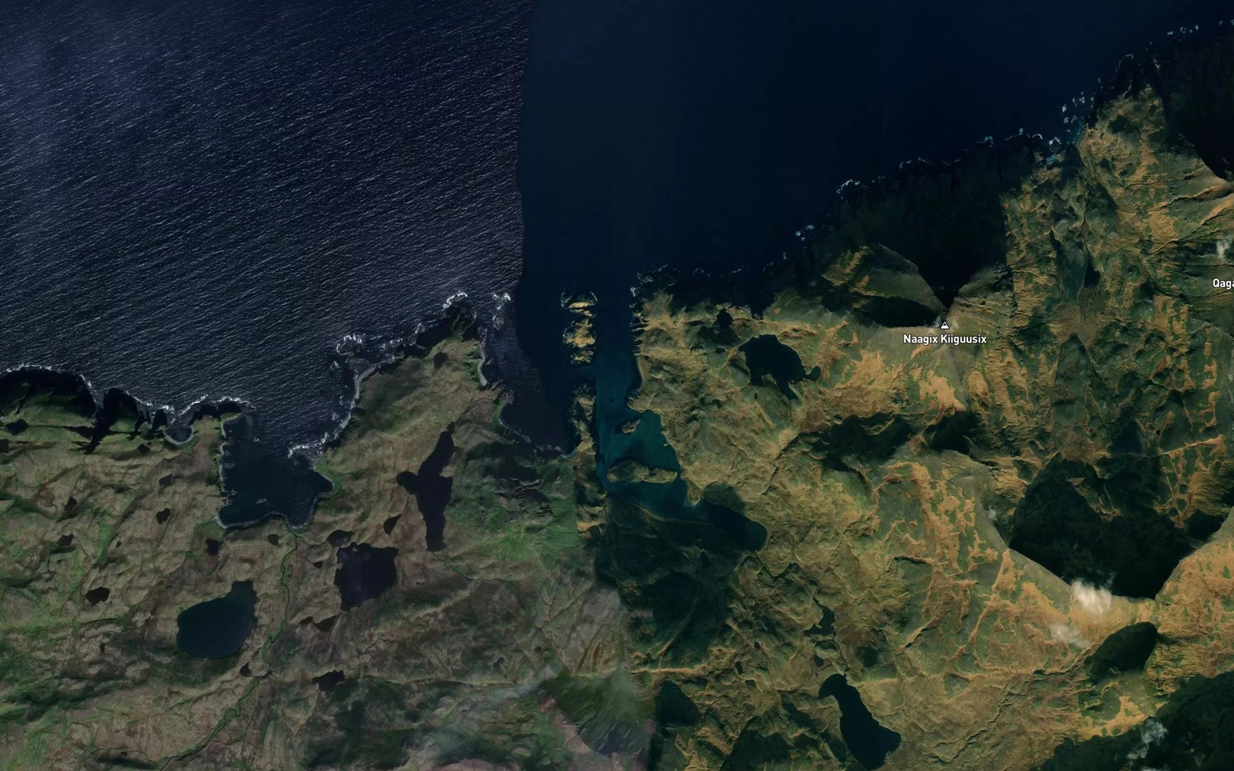 Satellite map of the Asxanung