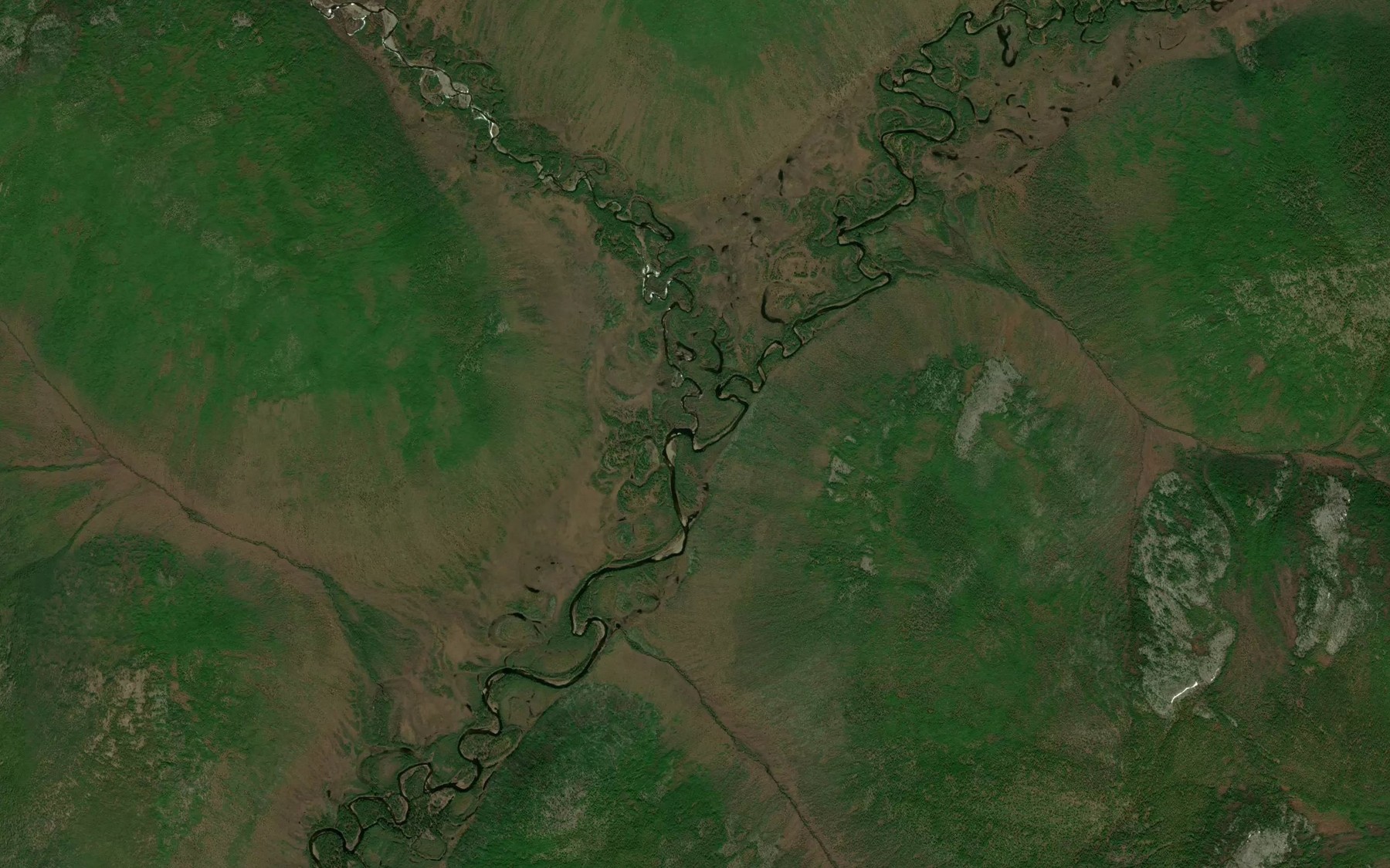 Satellite map of the Abroshikha