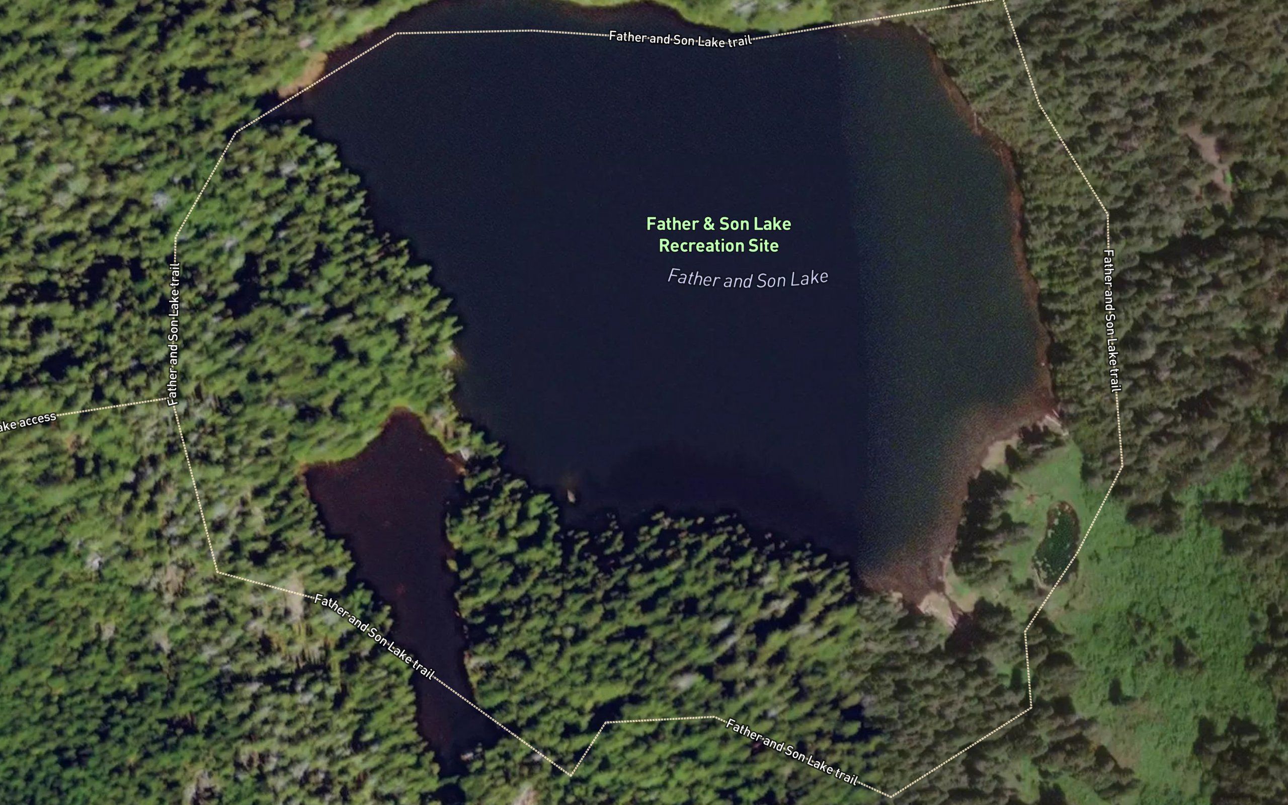 Father and Son Lake