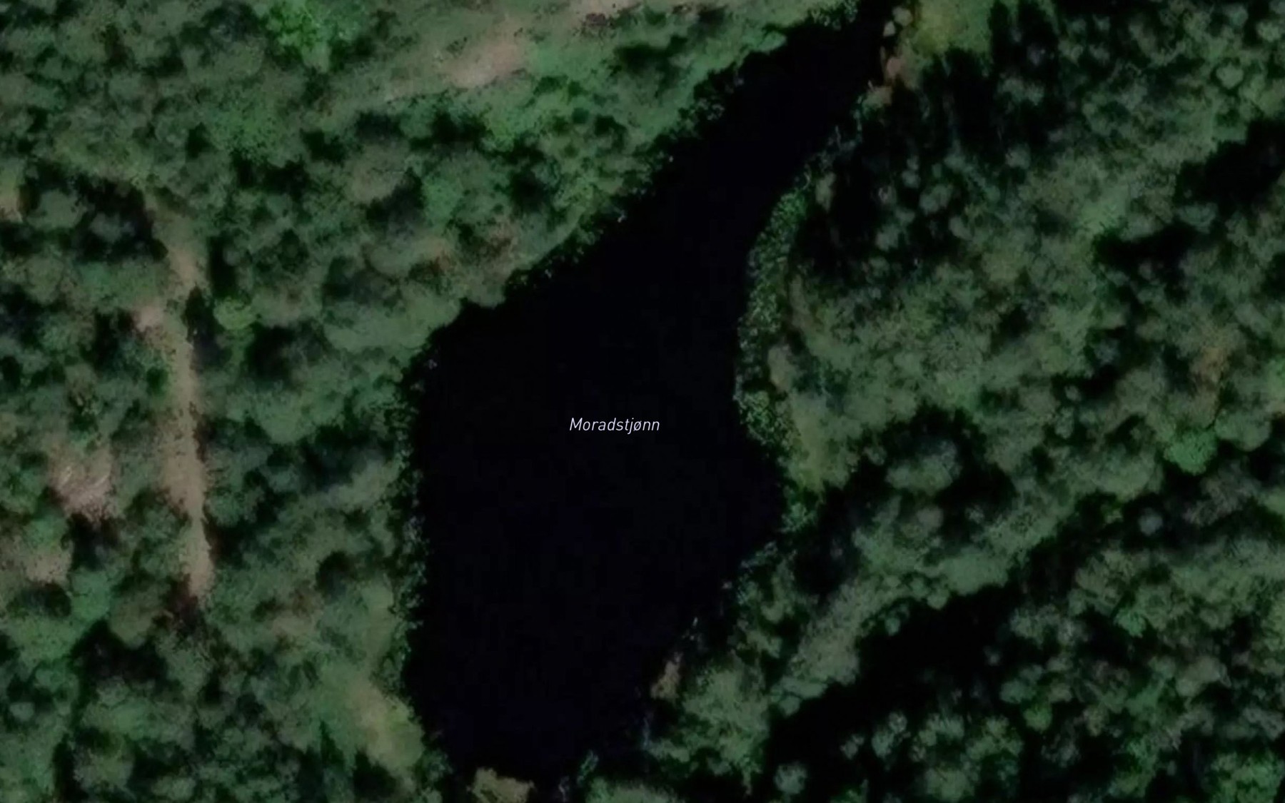 Satellite map of the Moradstjonn