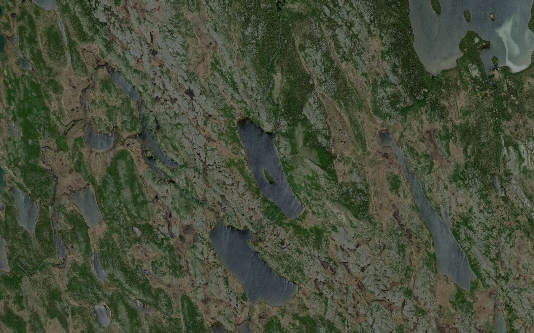 Satellite map of the Lac Qirnitaaralik