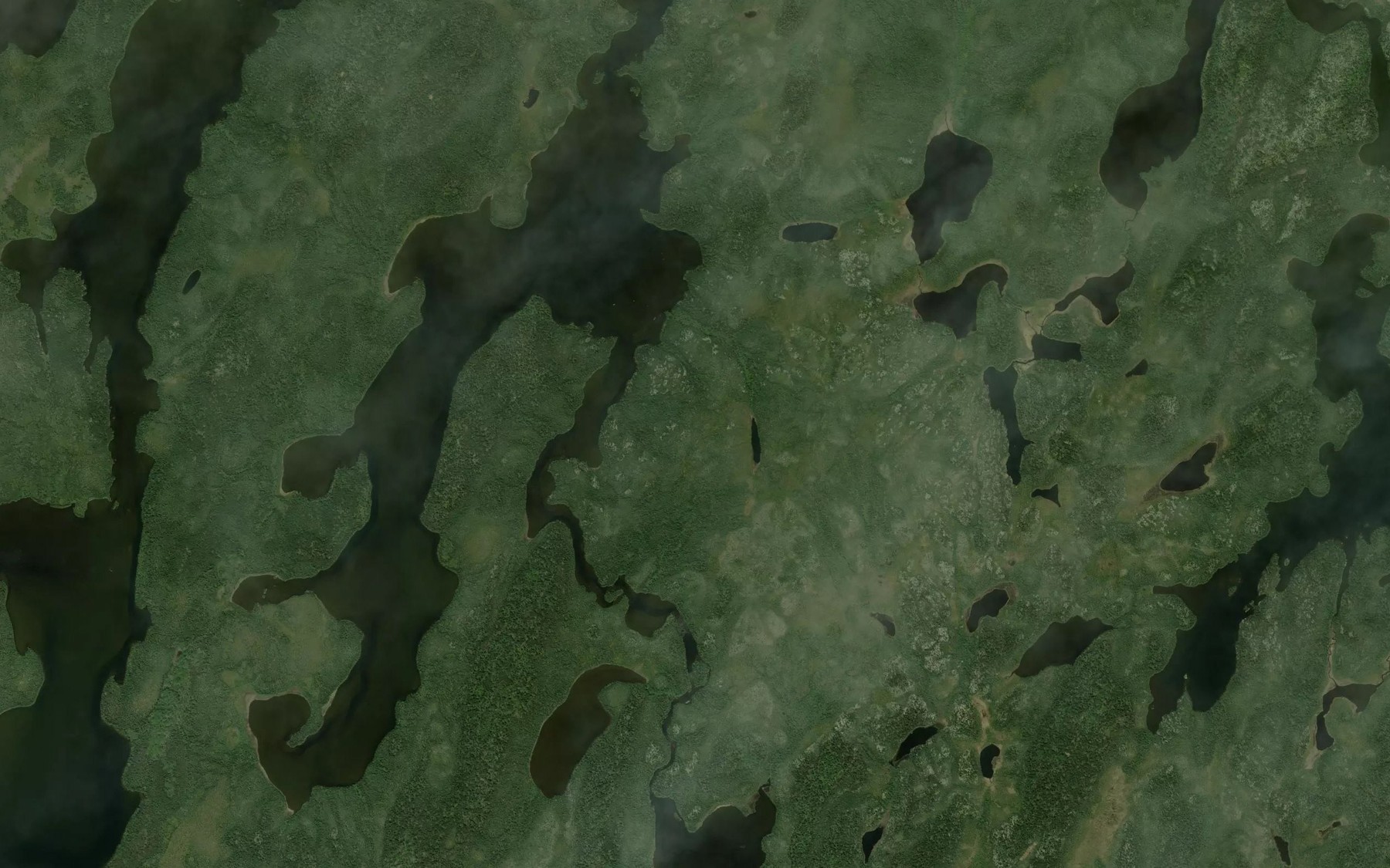 Satellite map of the Wapikopa River