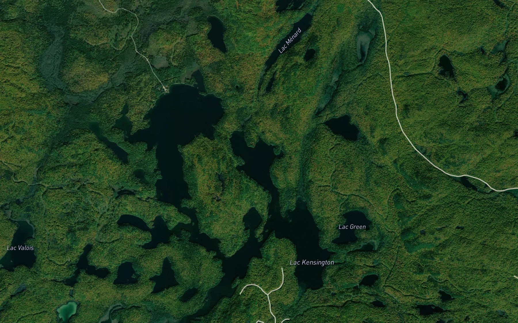 Satellite map of the Baie Noire