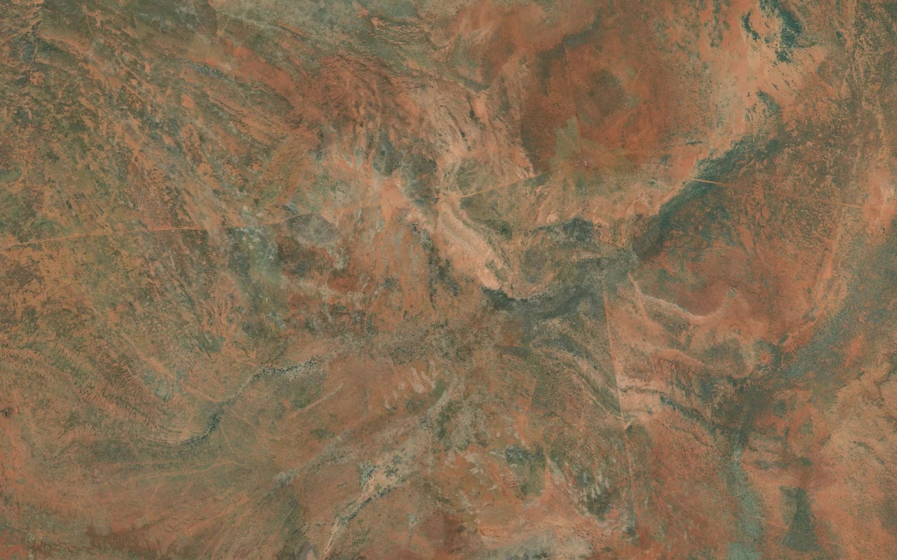 Satellite map of the Nicholson Spring