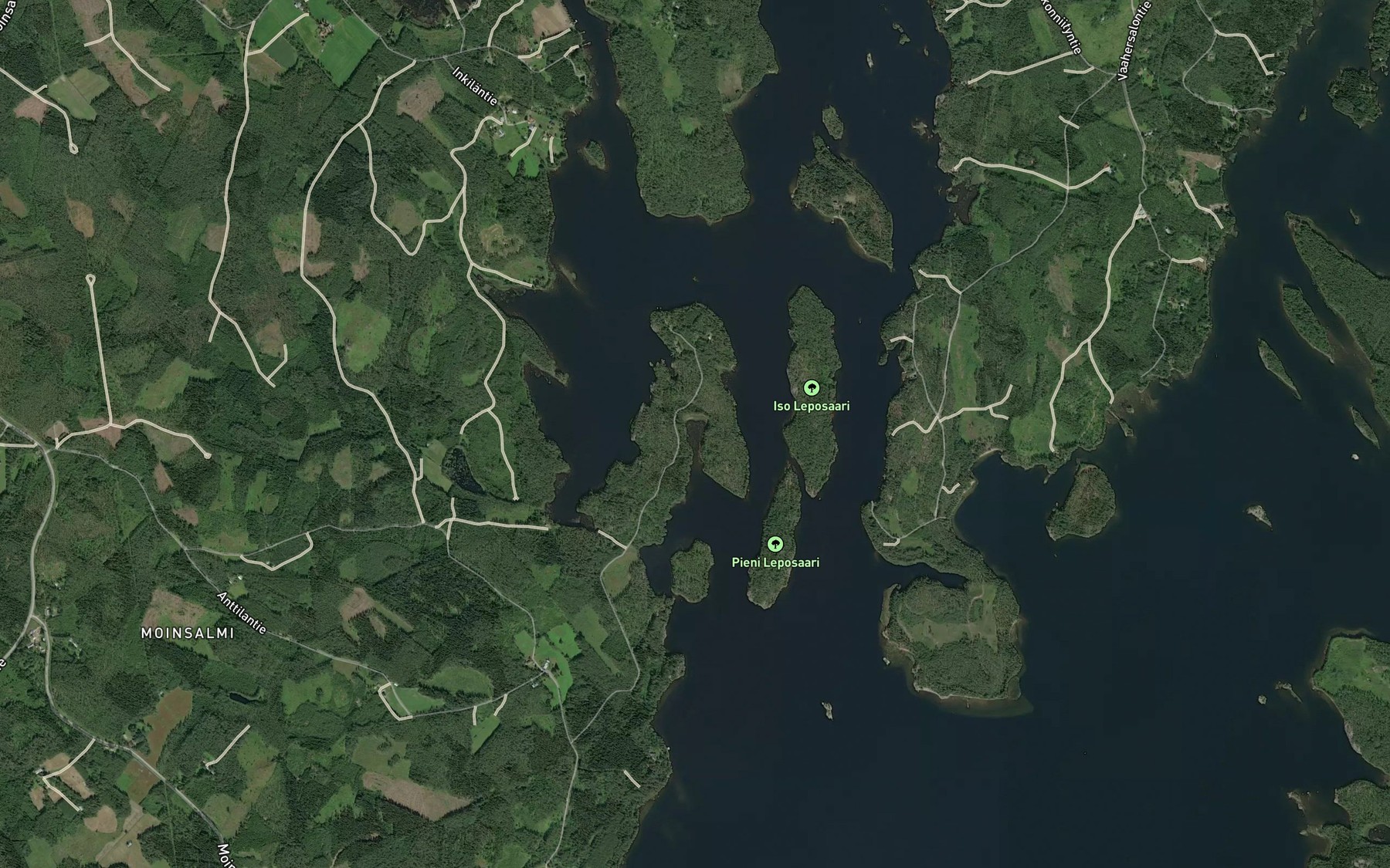 Satellite map of the Suurilahti