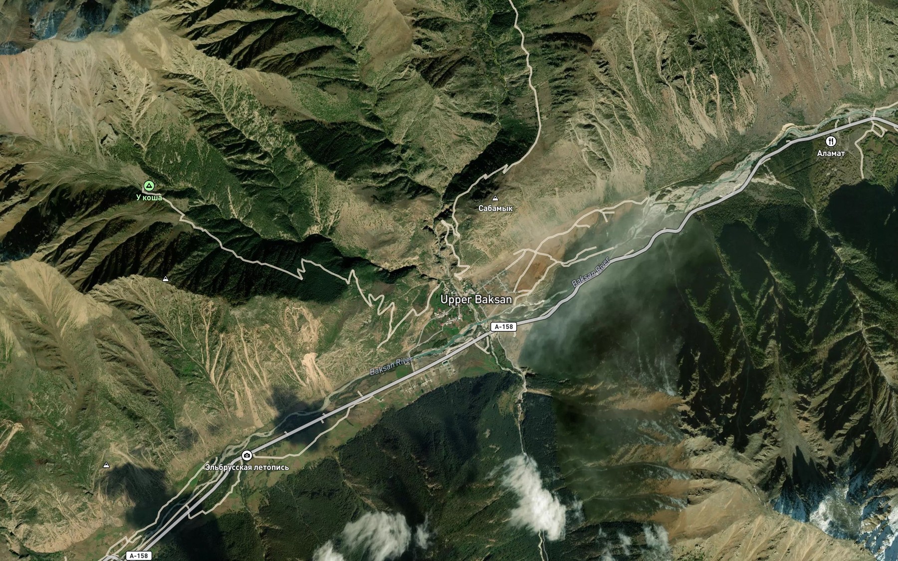 Satellite map of the Syltransu