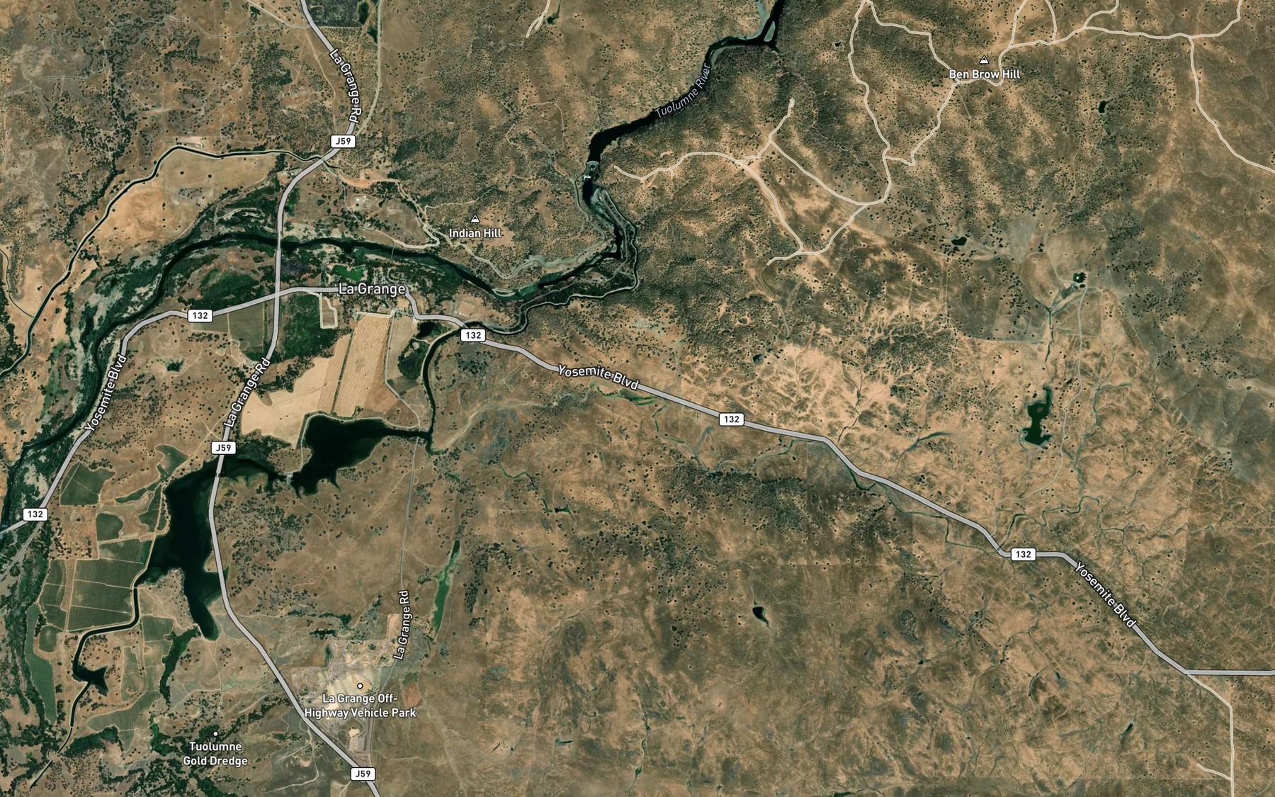Satellite map of the Beltz Lake