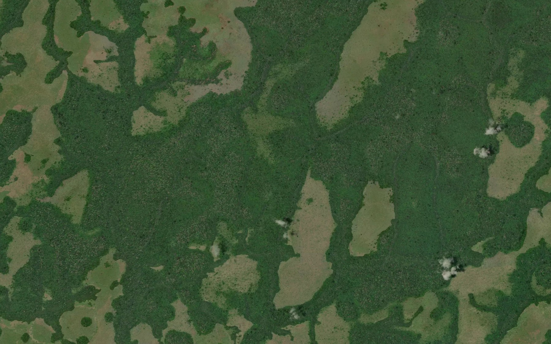 Satellite map of the Me
