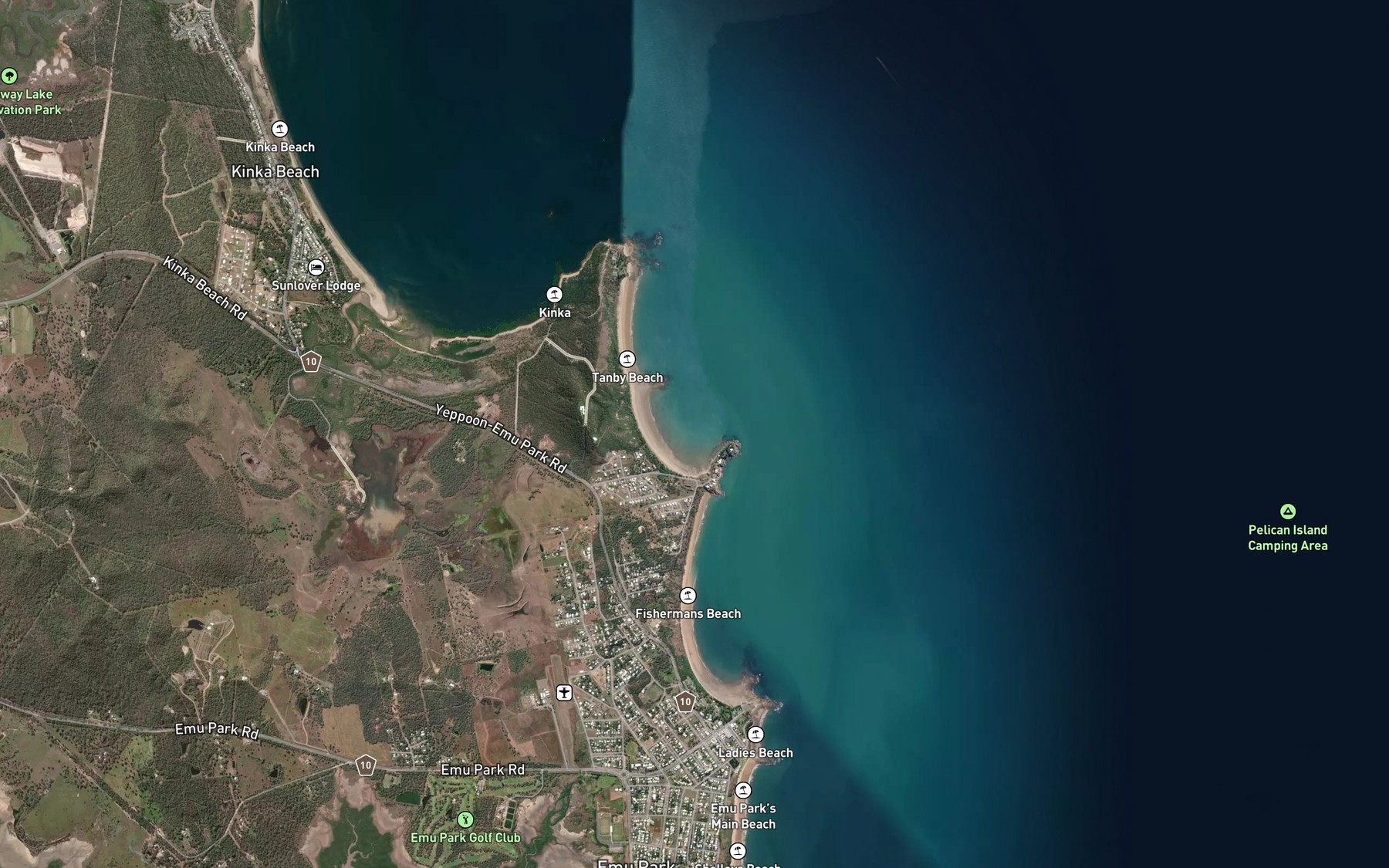 Satellite map of the Cove 23-083b