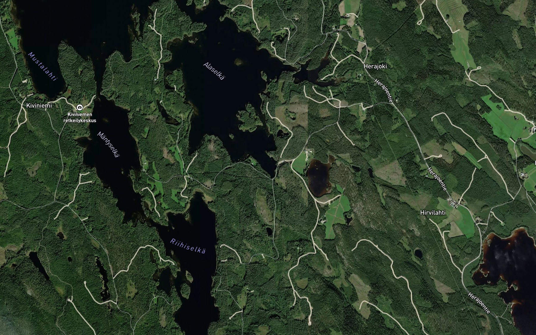 Satellite map of the Eskonlahti
