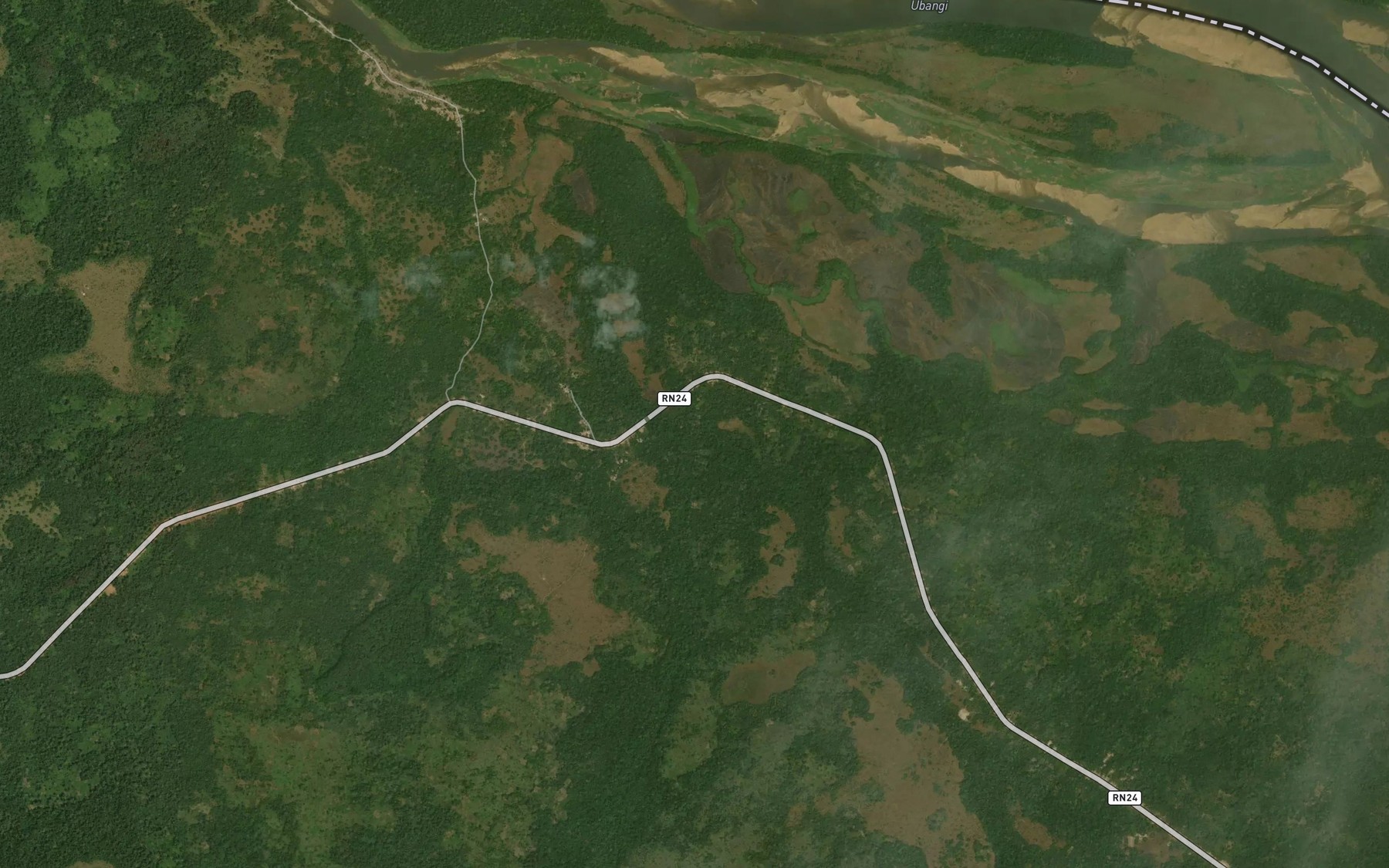 Satellite map of the Dundi