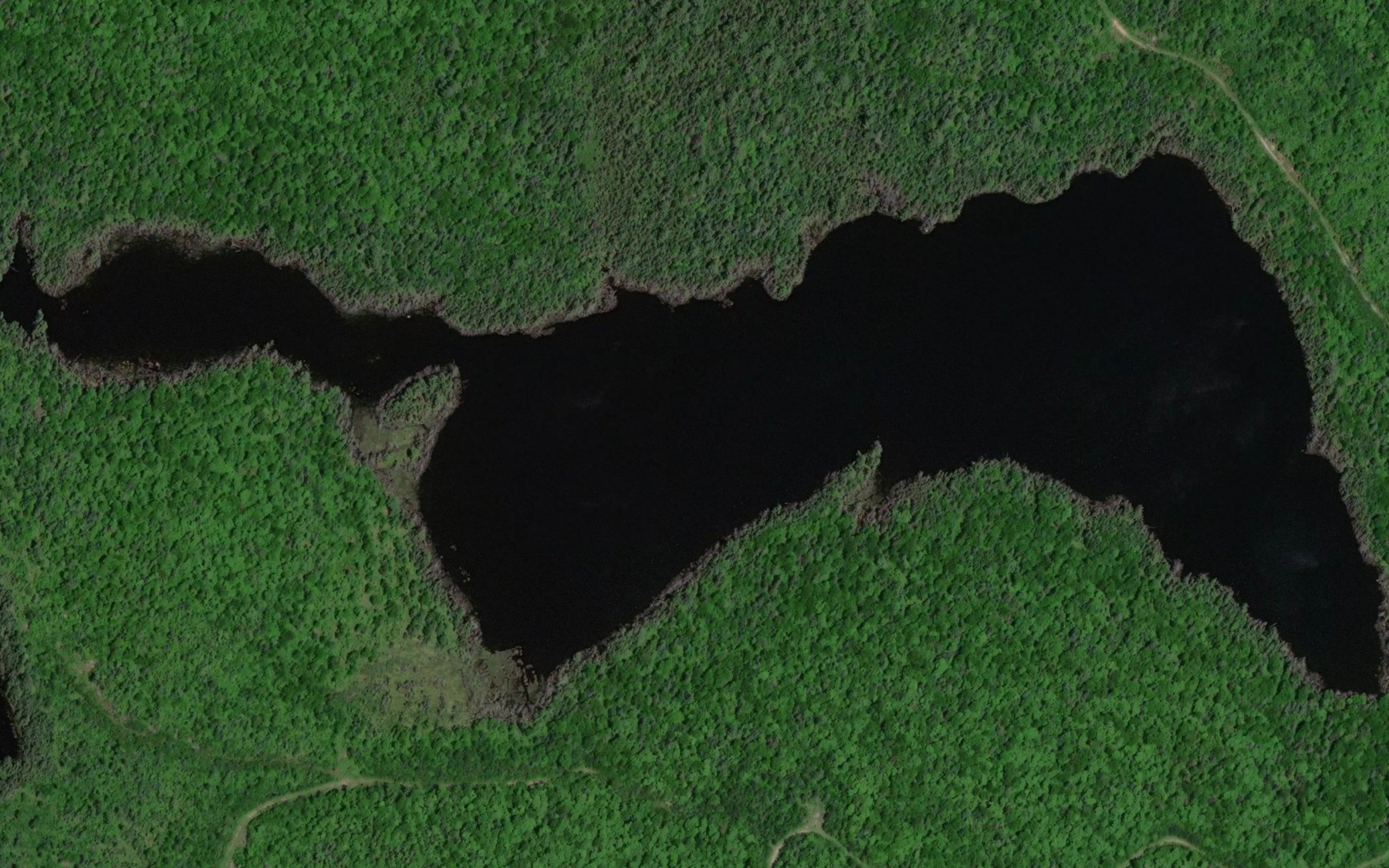 Satellite map of the Lac de l'Espoir