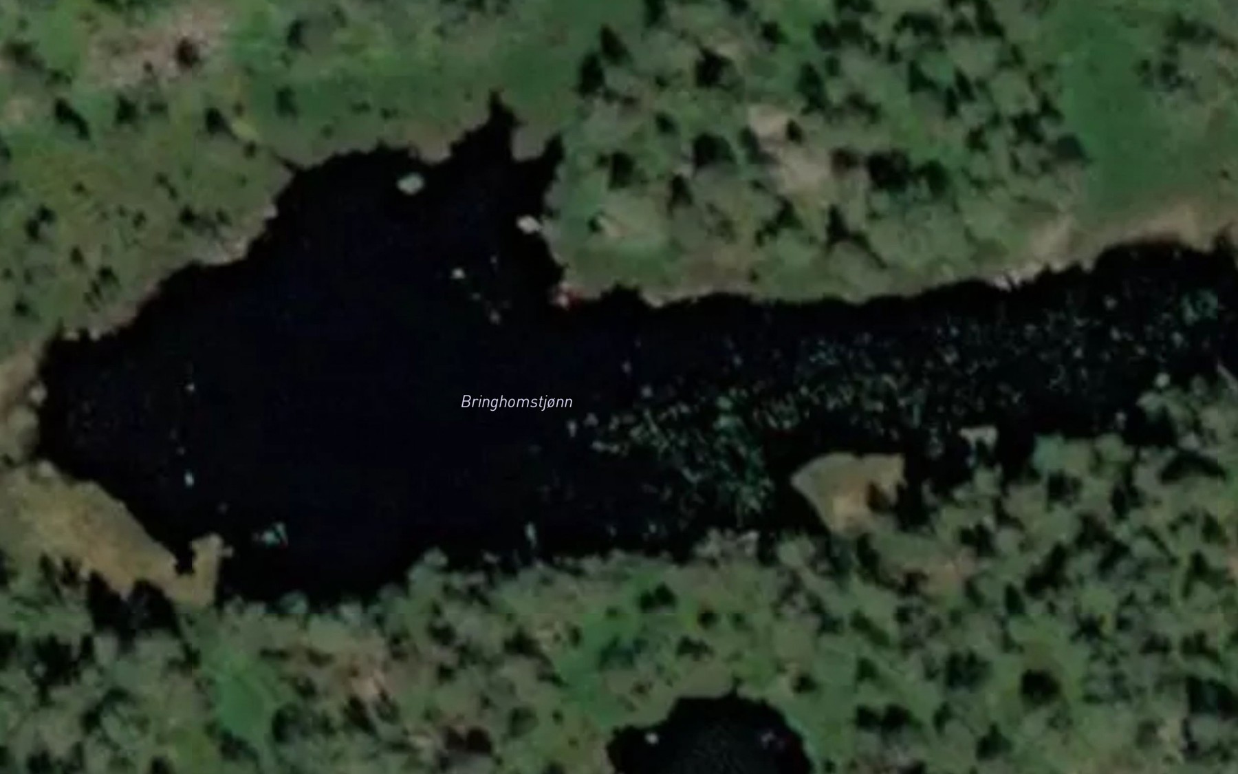 Satellite map of the Bringhomstjonn