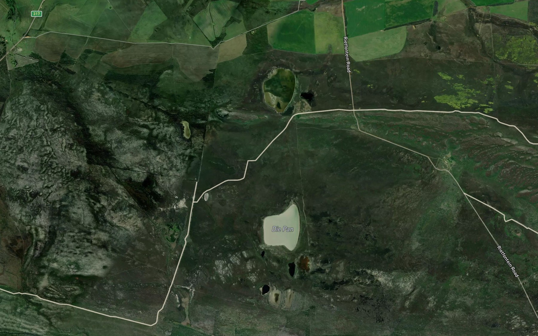 Satellite map of the Vispan