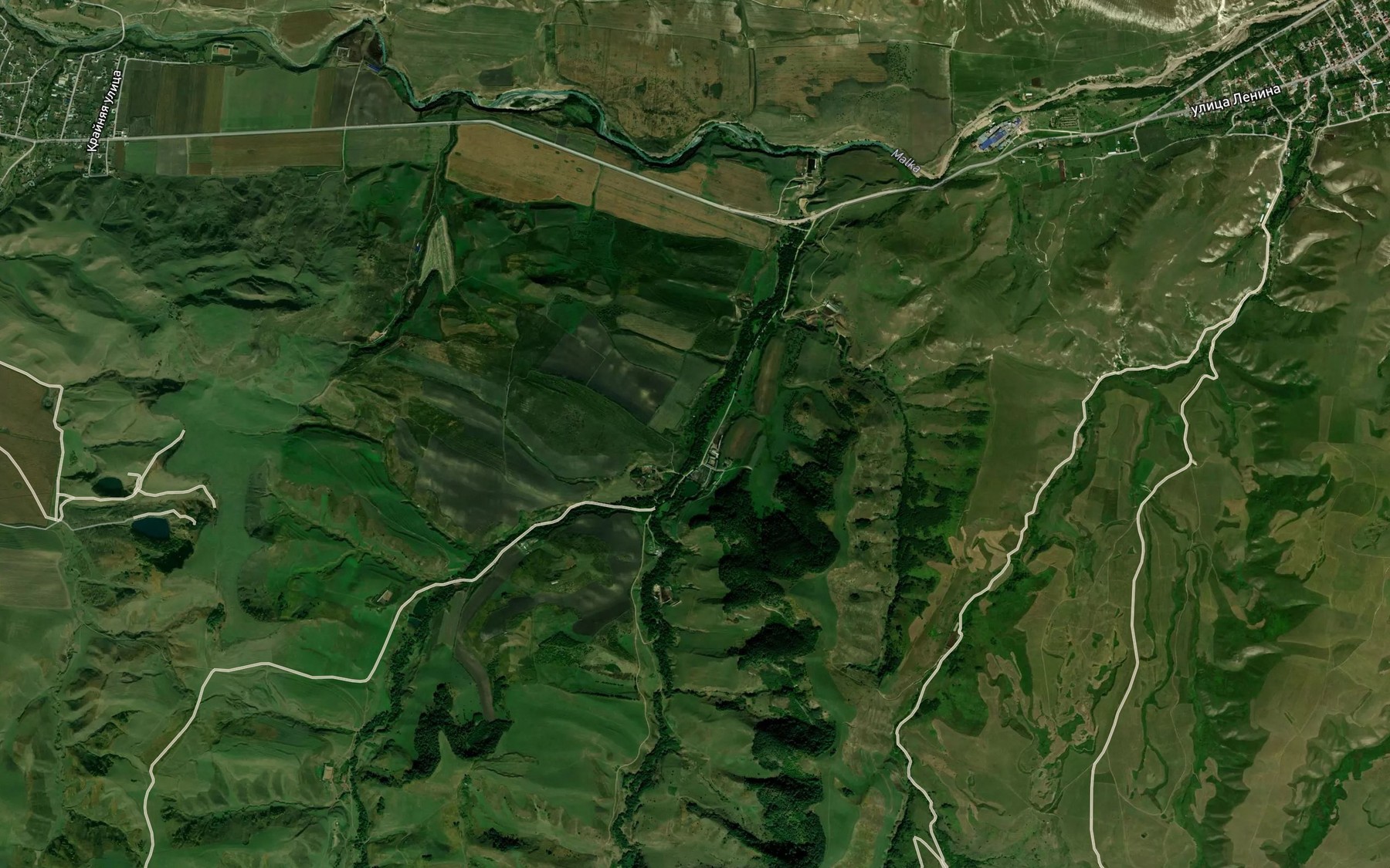 Satellite map of the Maloye Ekiptsoko