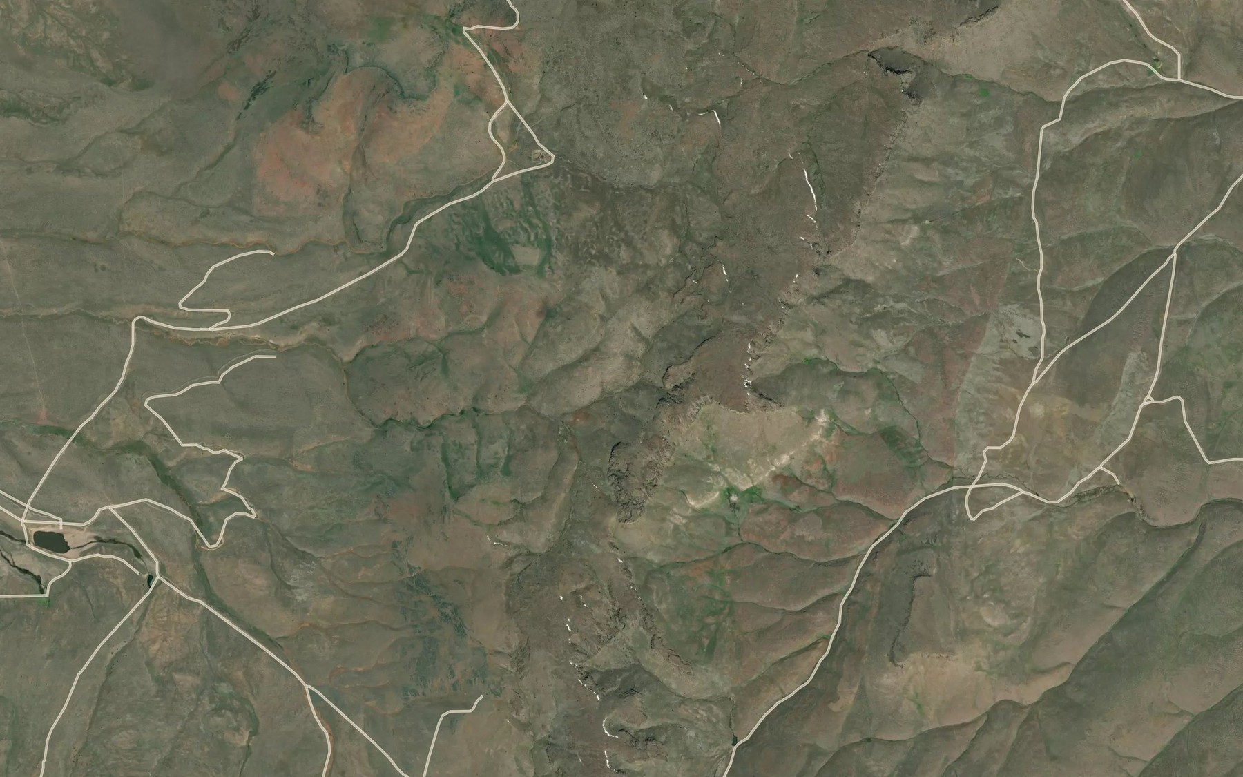 Satellite map of the Wood Spring