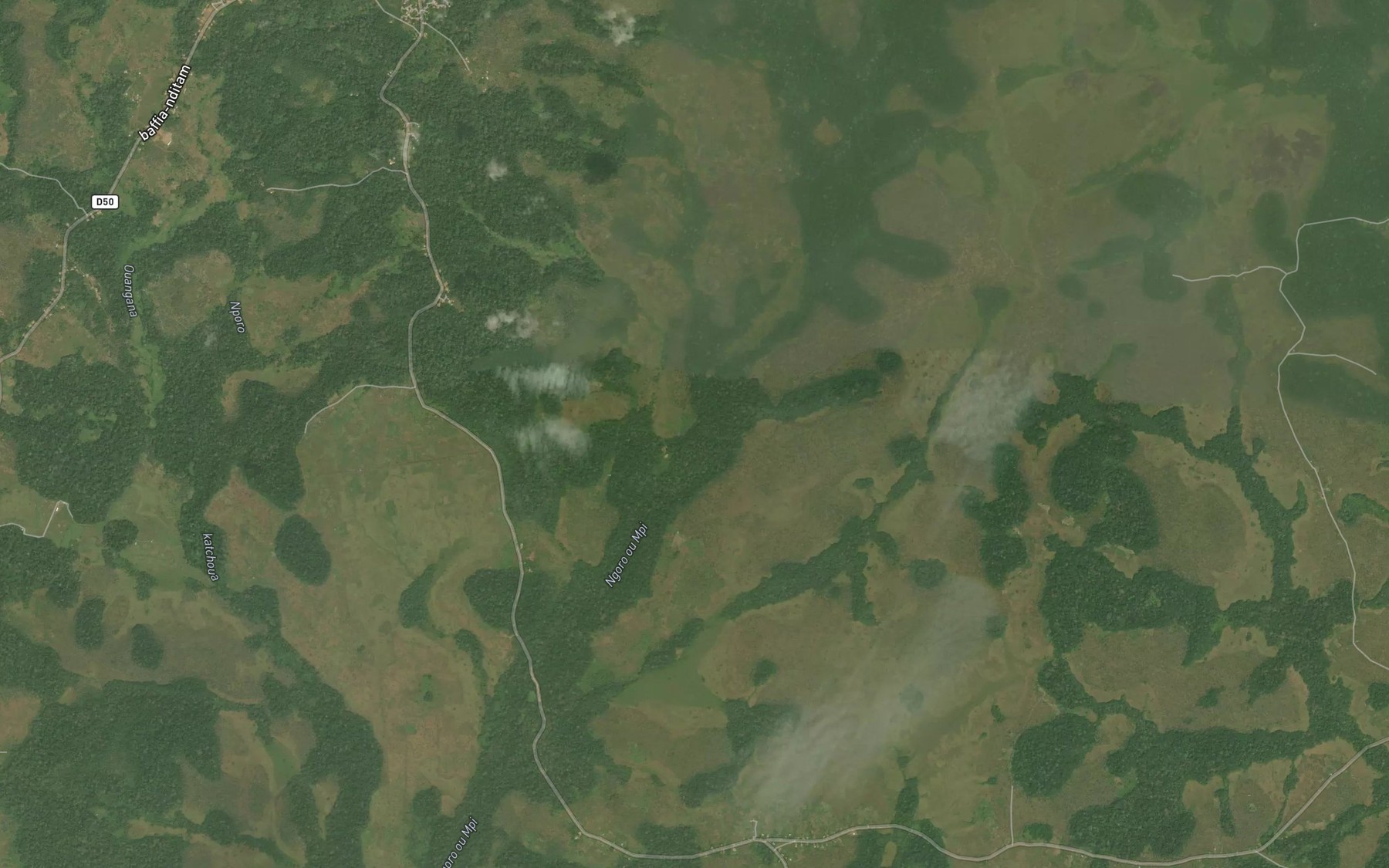 Satellite map of the Moutingoui