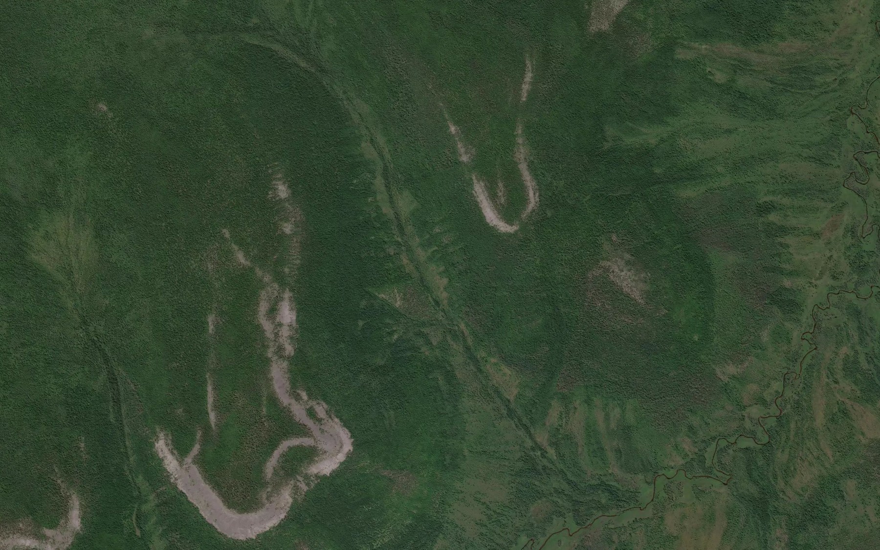 Satellite map of the Shantinga