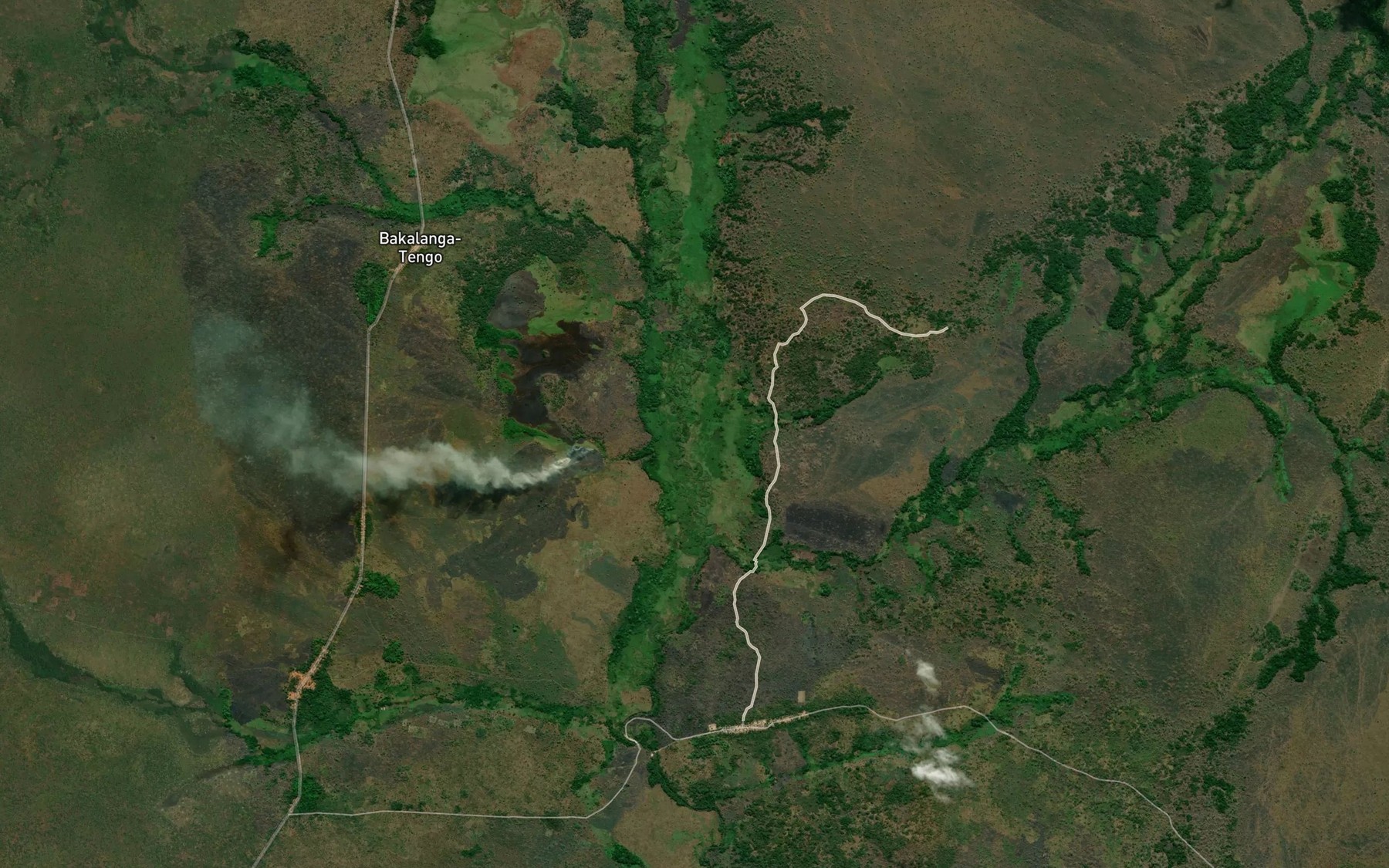 Satellite map of the Kabinda