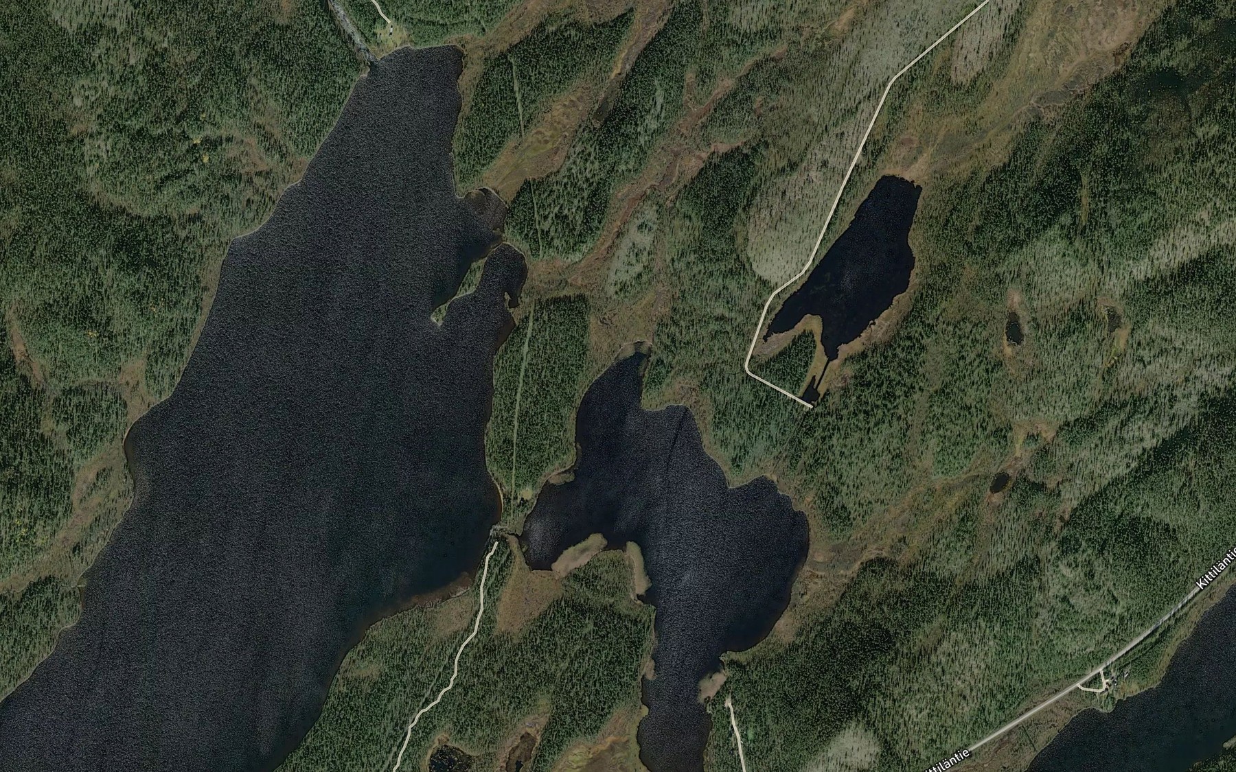 Satellite map of the Joutilaslahti