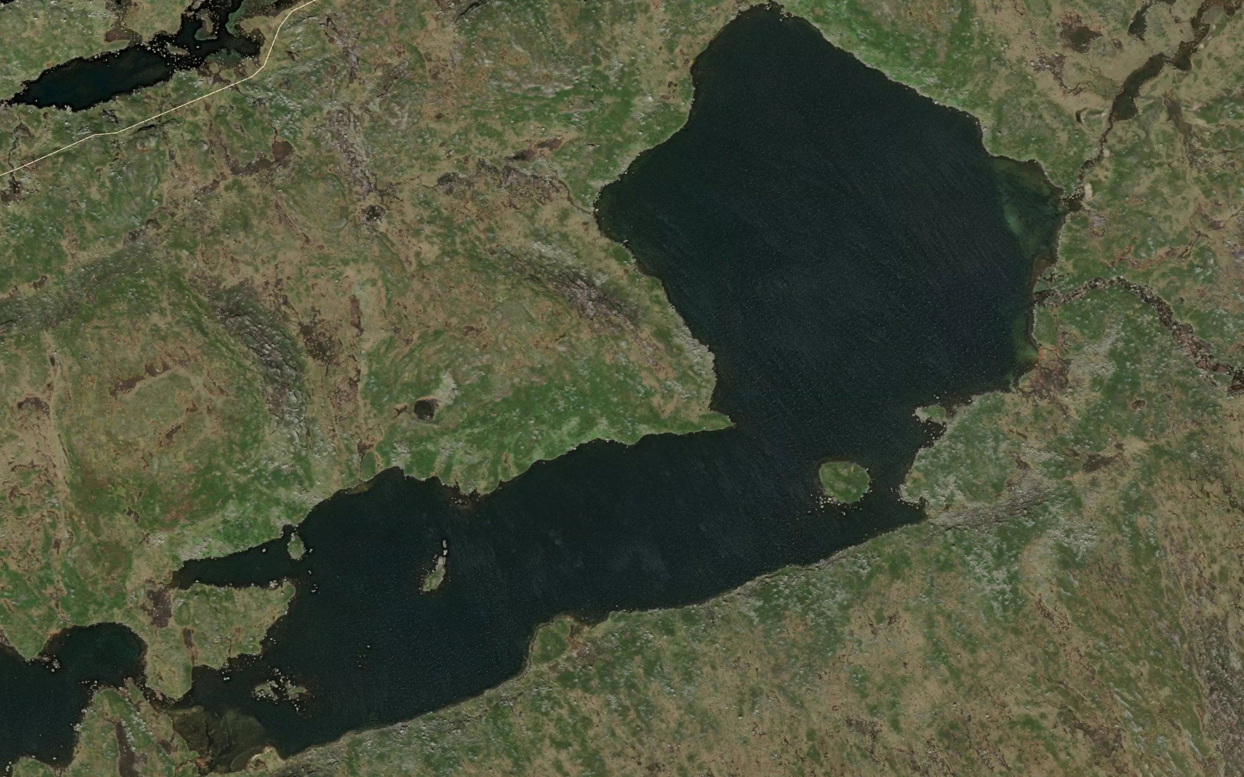 Oppstad-Midtfjellvatnet