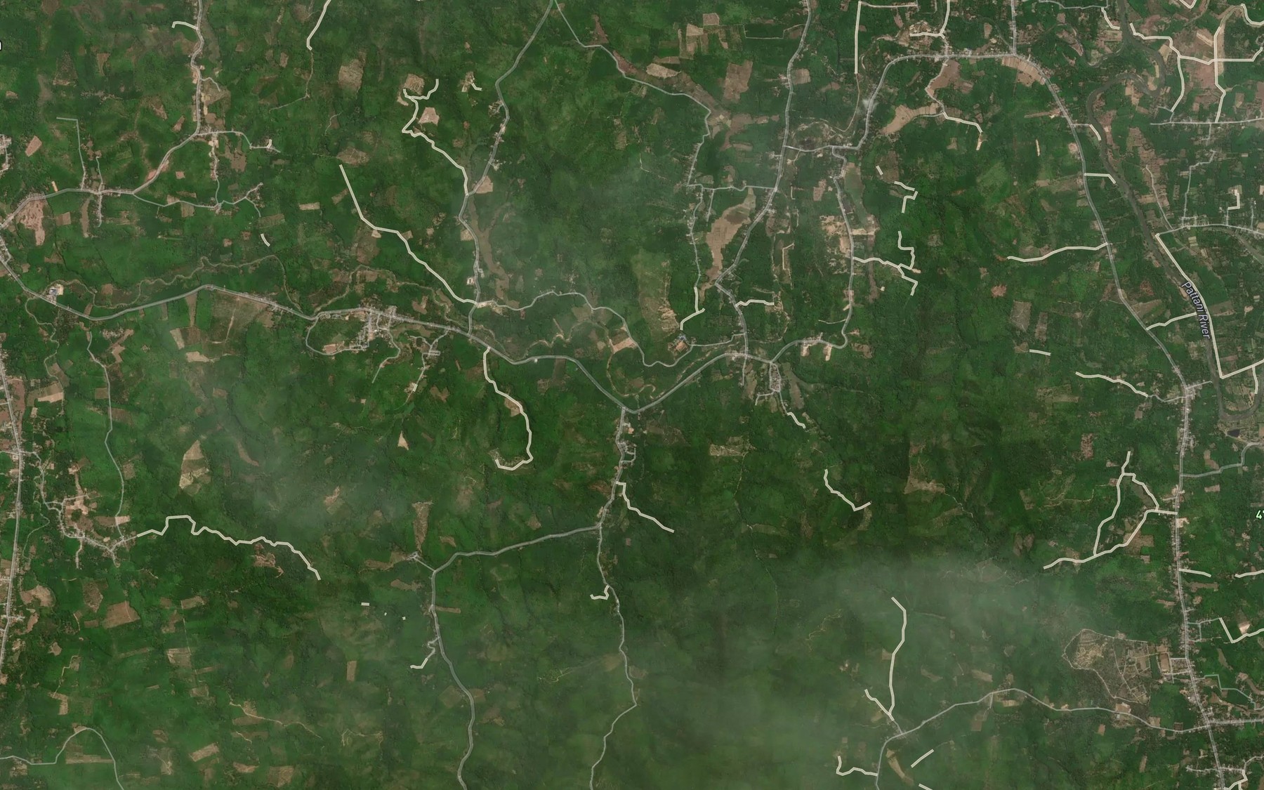 Satellite map of the Khlong Bue Ro