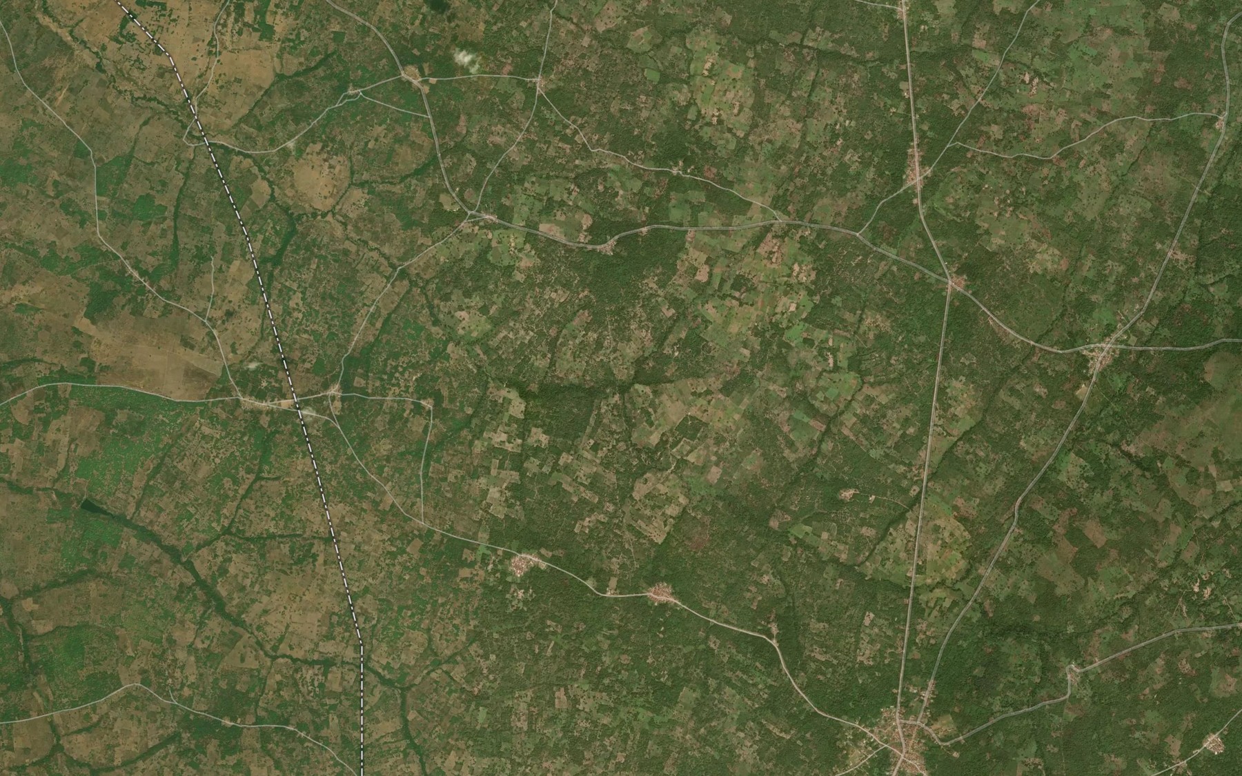 Satellite map of the RiverAbatan