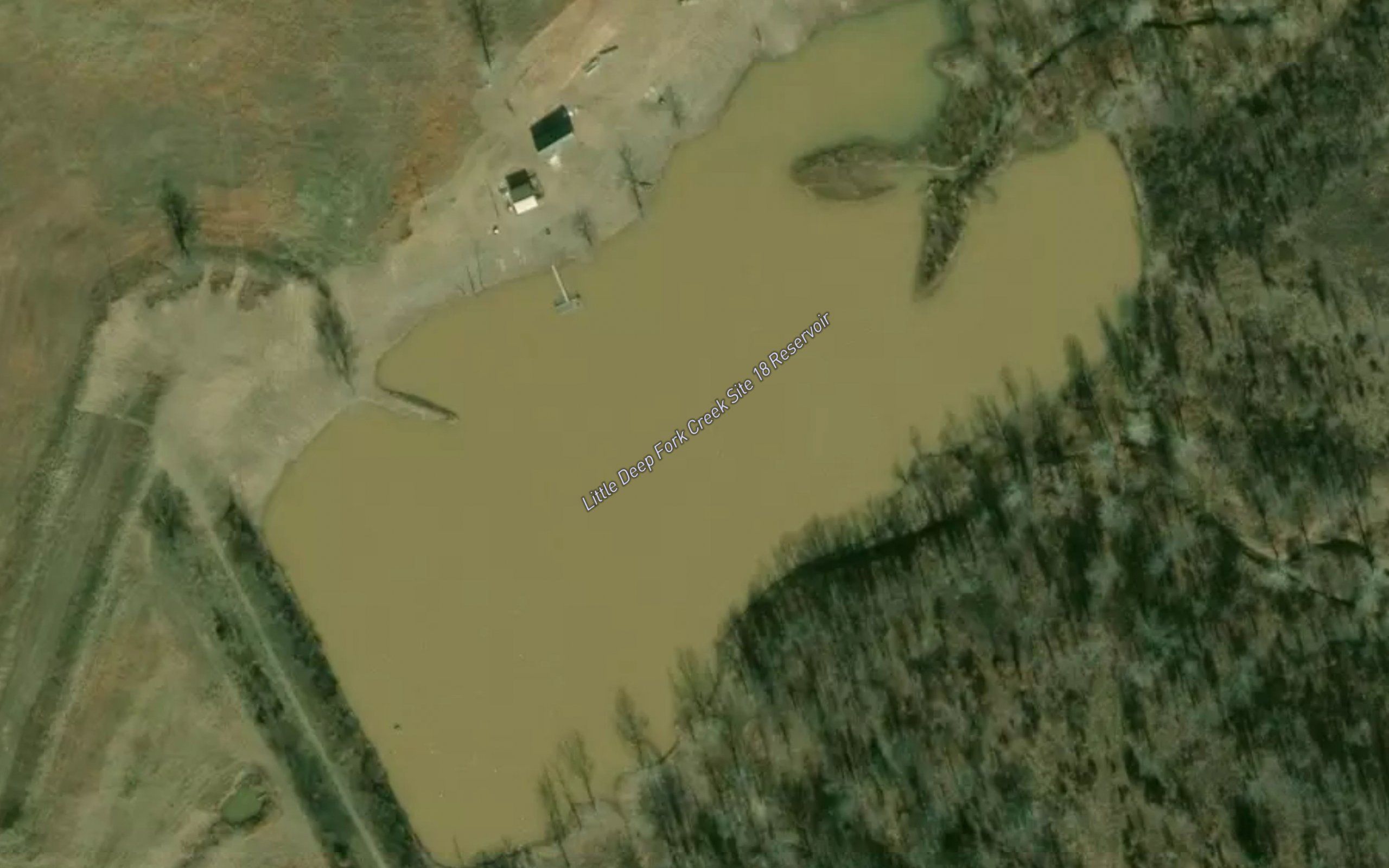 Little Deep Fork Creek Site 18 Reservoir