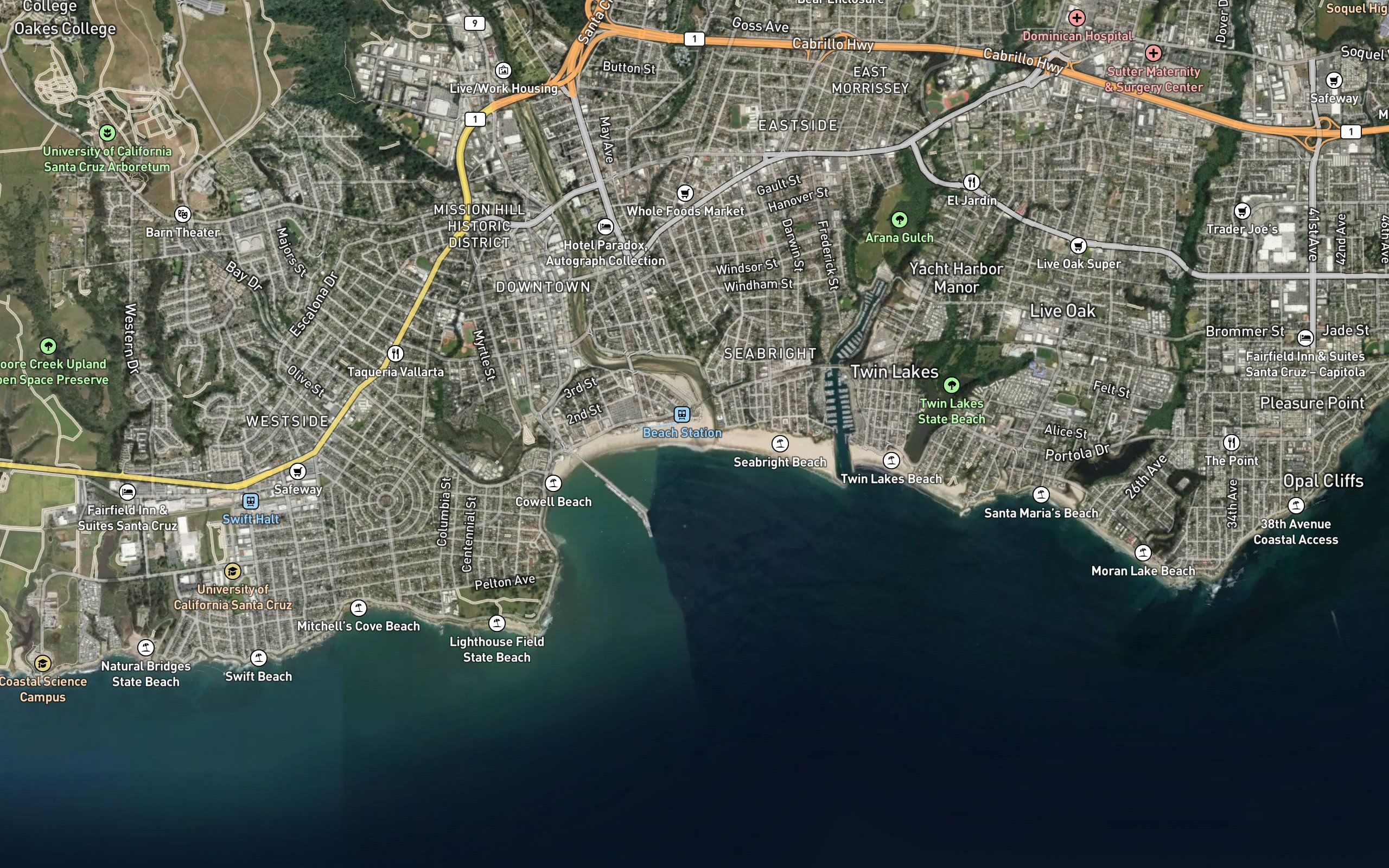 San Lorenzo River Mouth