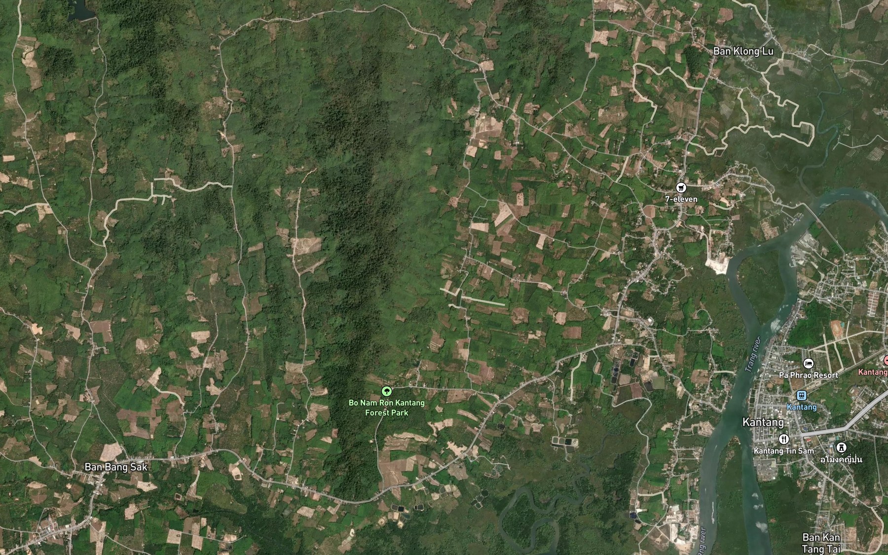 Satellite map of the Ang Kep Nam Ban Thung Charoen