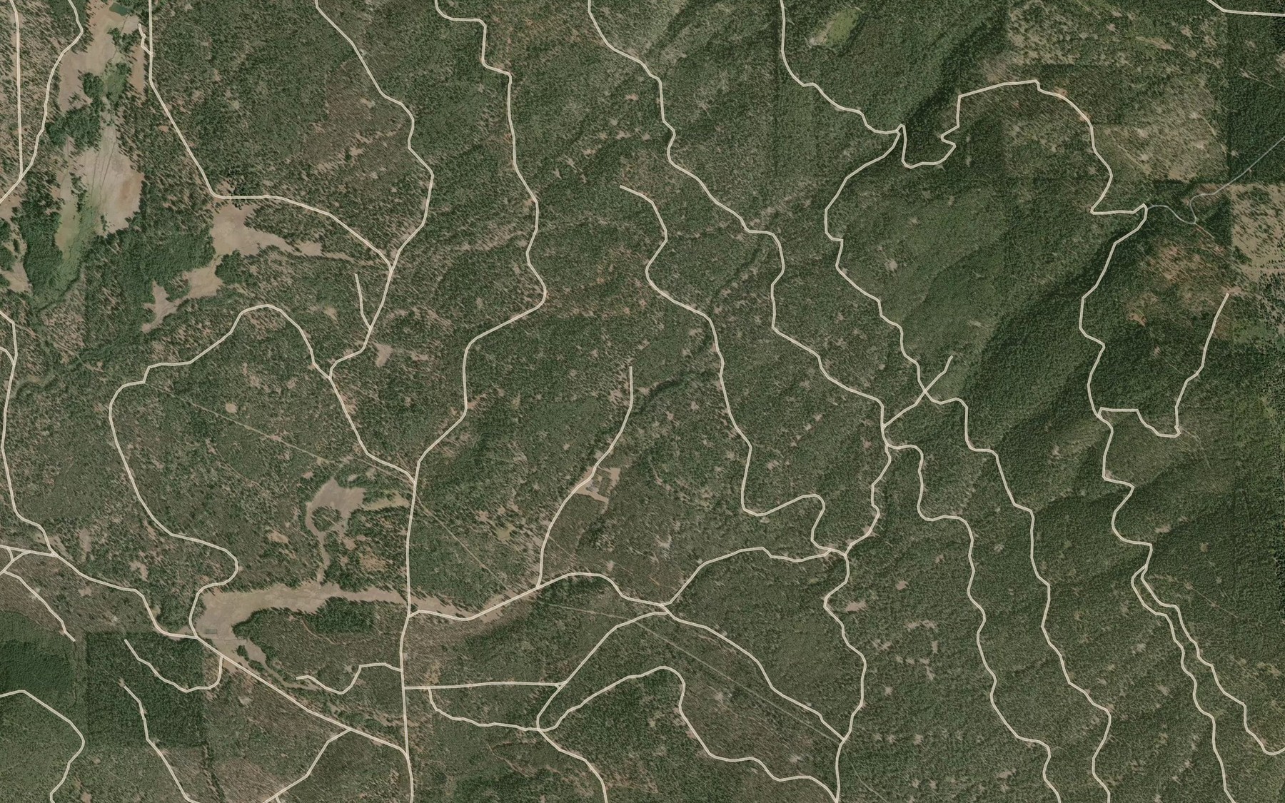 Satellite map of the Sheepy Spring