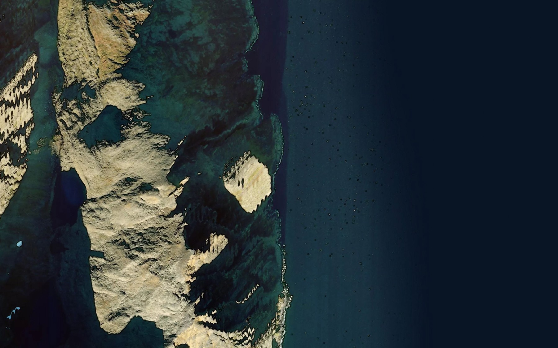 Satellite map of the Fauelberghollan