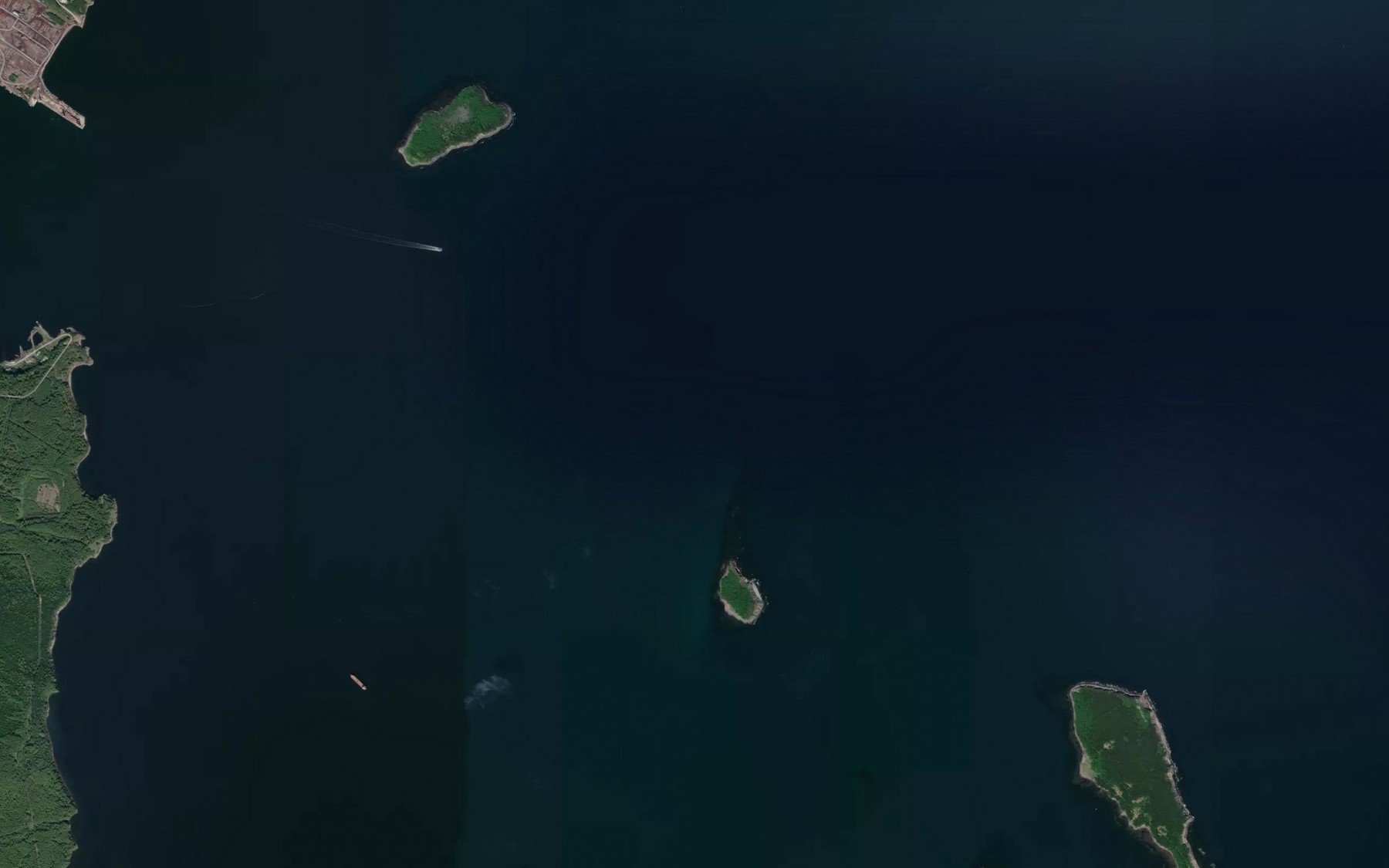 Satellite map of the Rif Ostrova Ustrichnogo