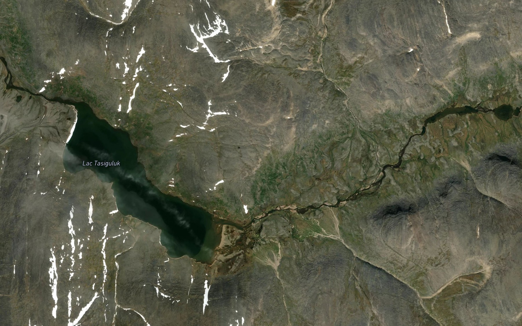 Satellite map of the Lac Tasiguluk