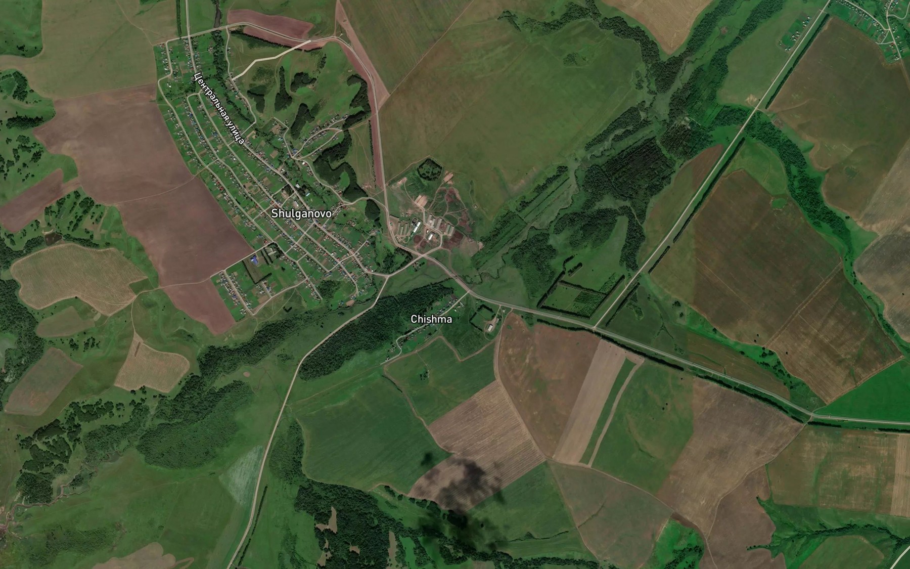 Satellite map of the Yurmiyaz