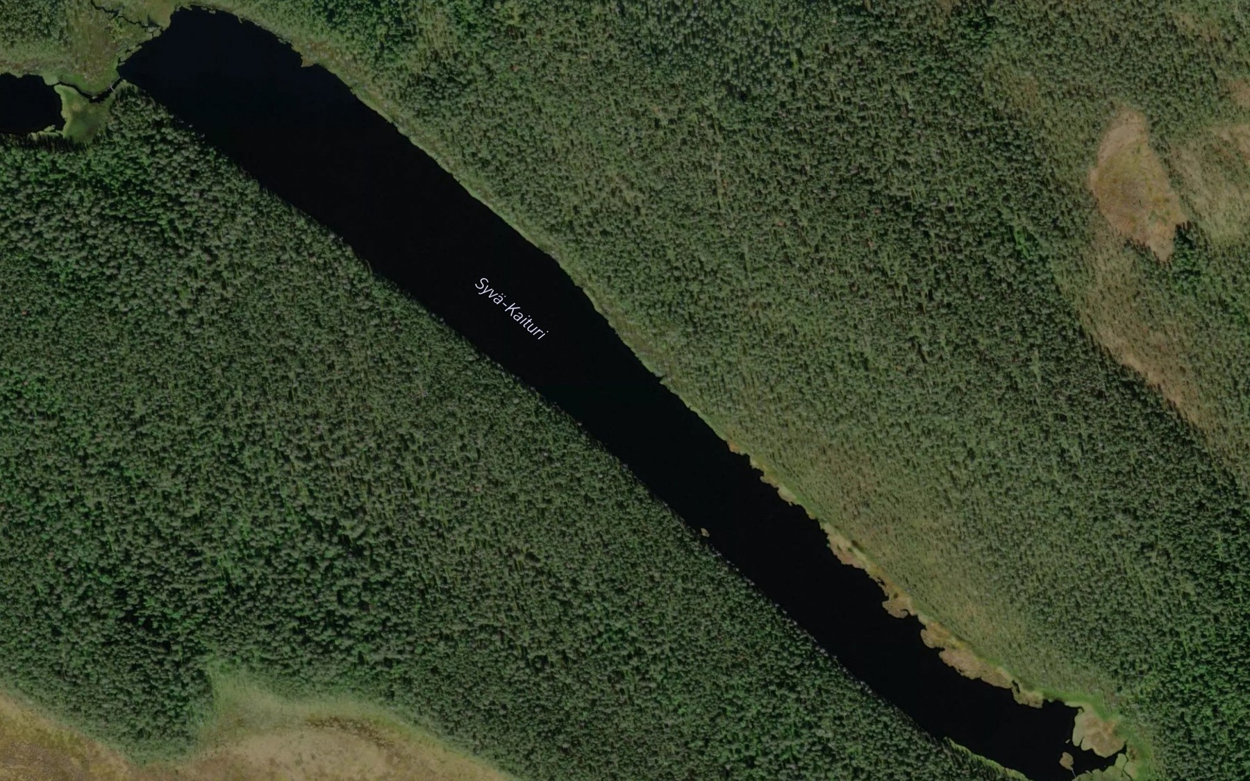 Satellite map of the Syva-Kaituri