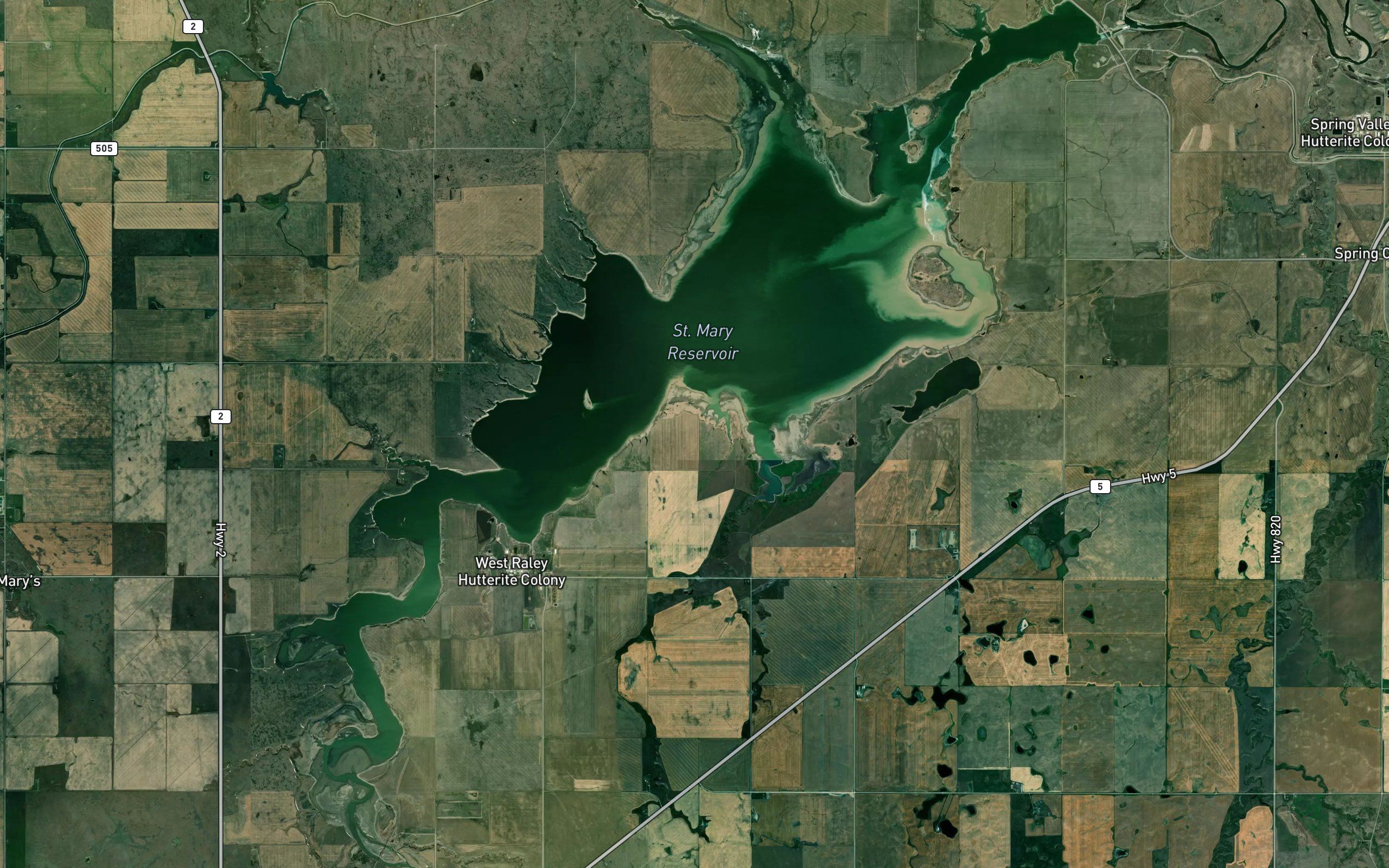St. Mary Reservoir
