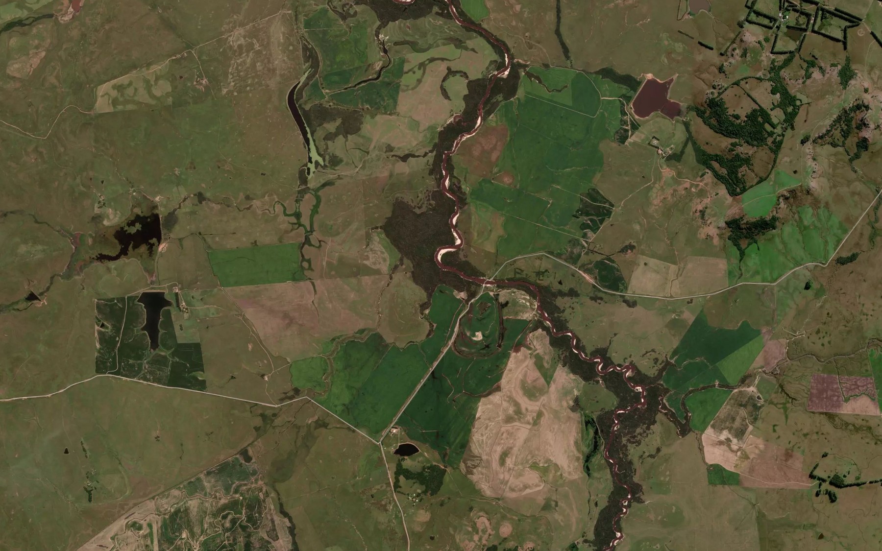 Satellite map of the Restinga da Caneleira
