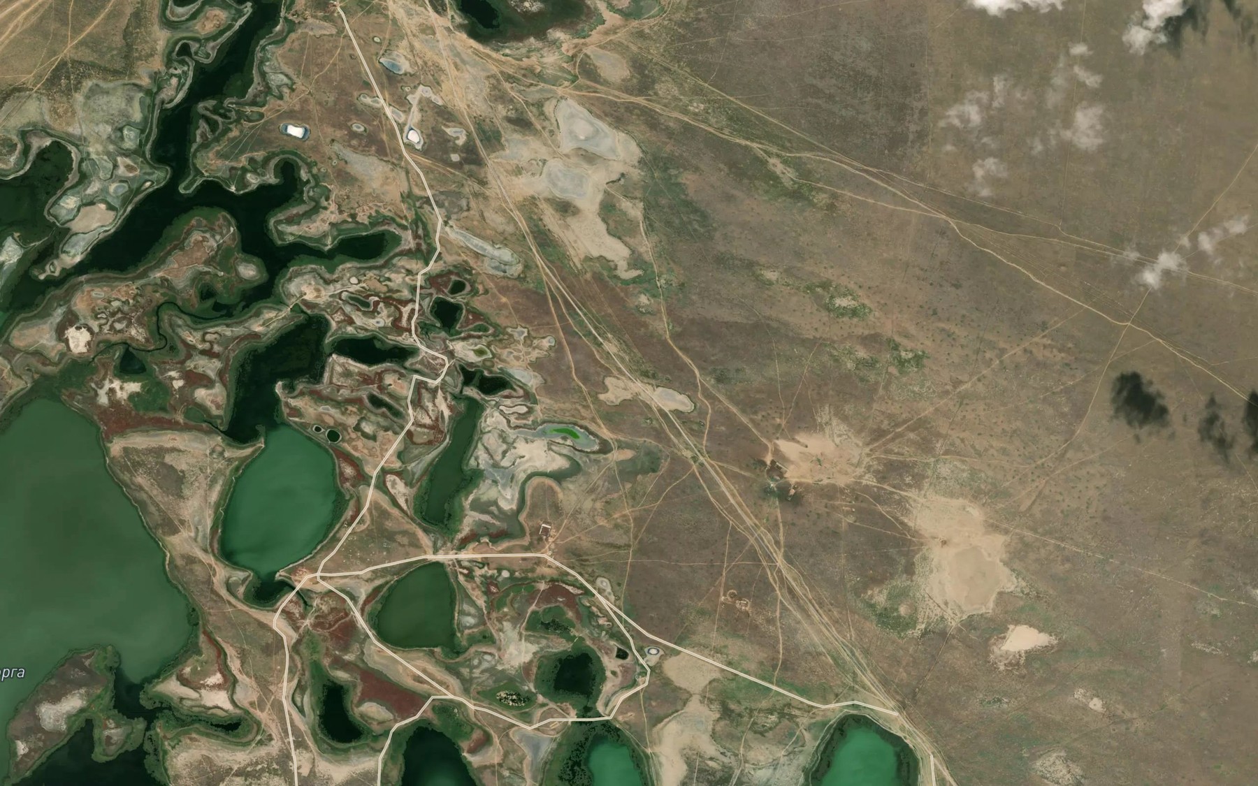 Satellite map of the Ozero Sostinskoye