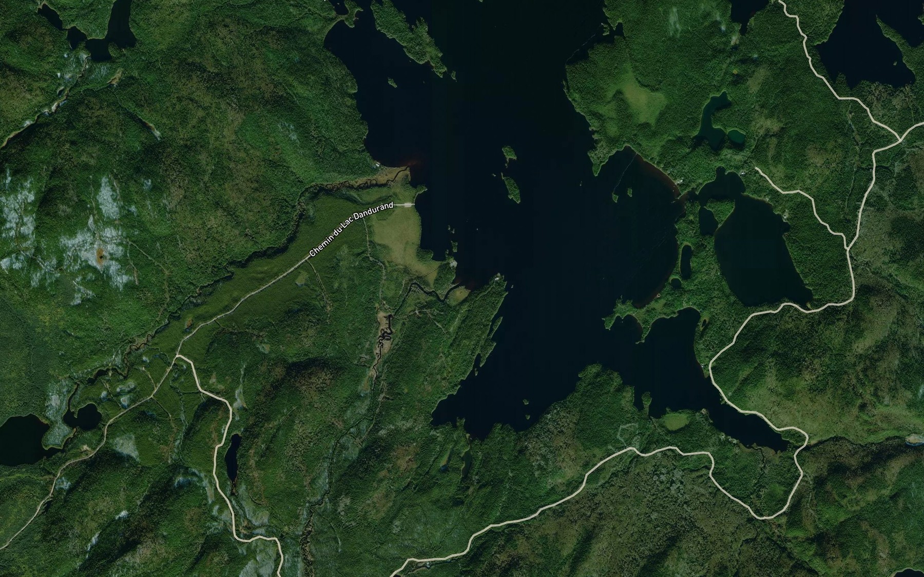 Satellite map of the Ruisseau au Foin