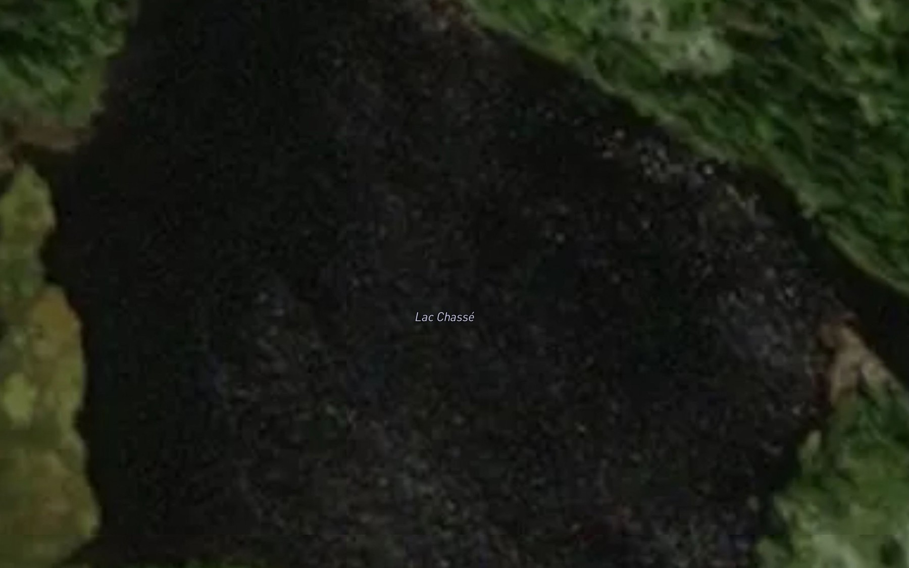 Satellite map of the Lac Chasse