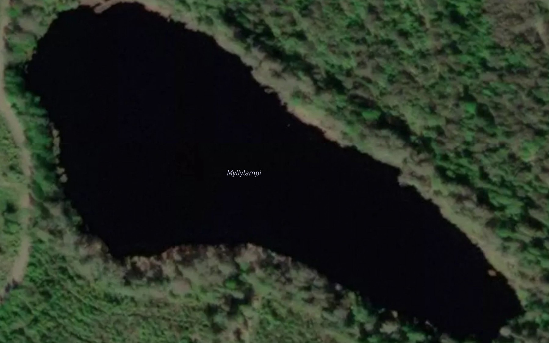 Satellite map of the Myllylampi