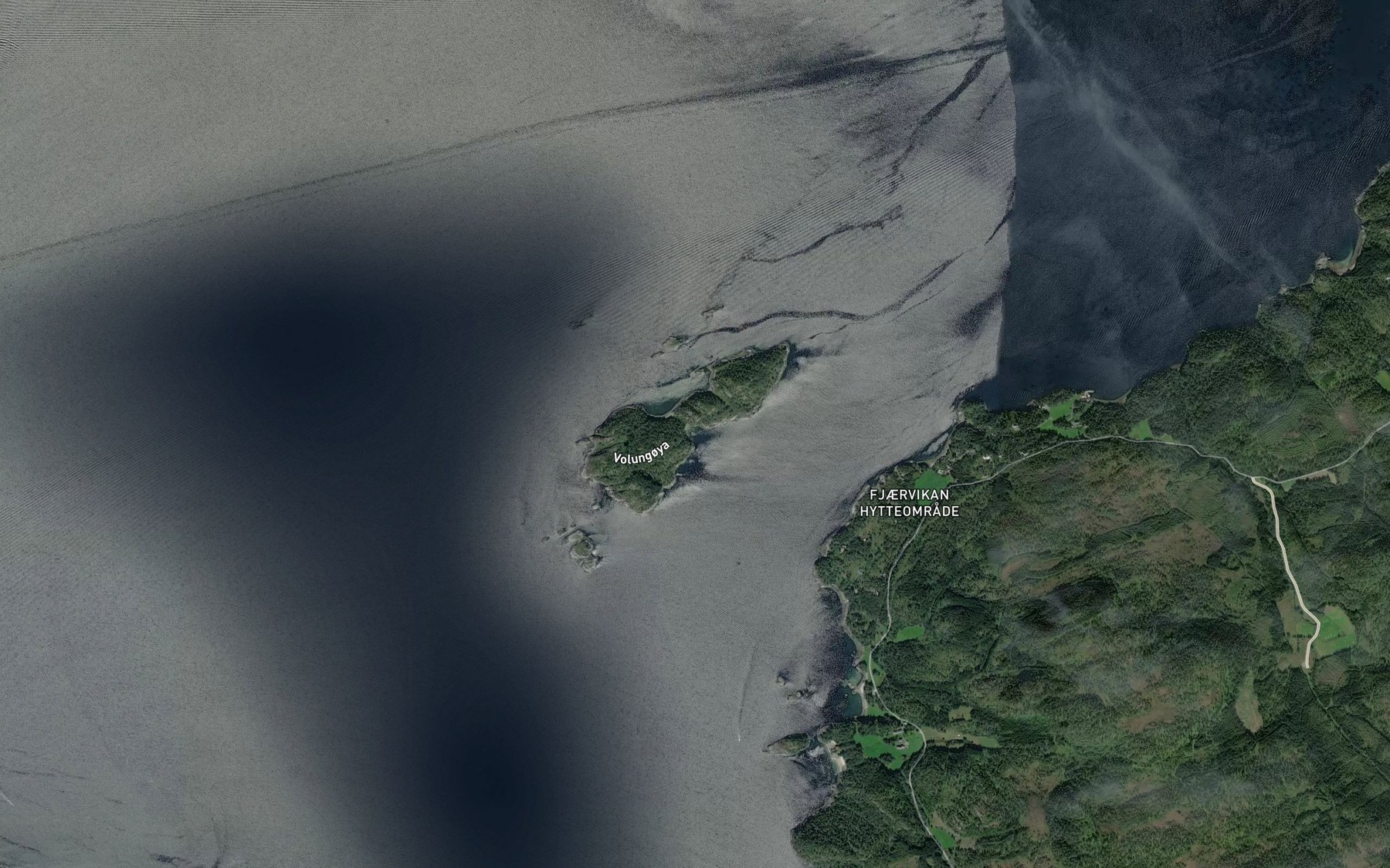 Satellite map of the Hamna
