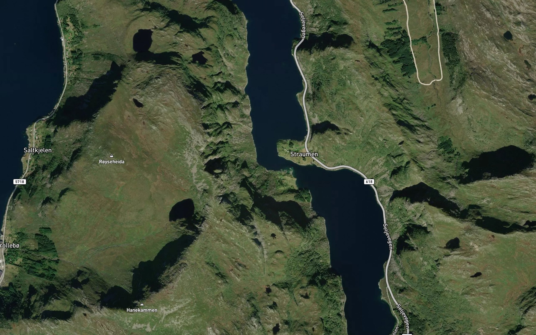 Satellite map of the Ytstegardvika