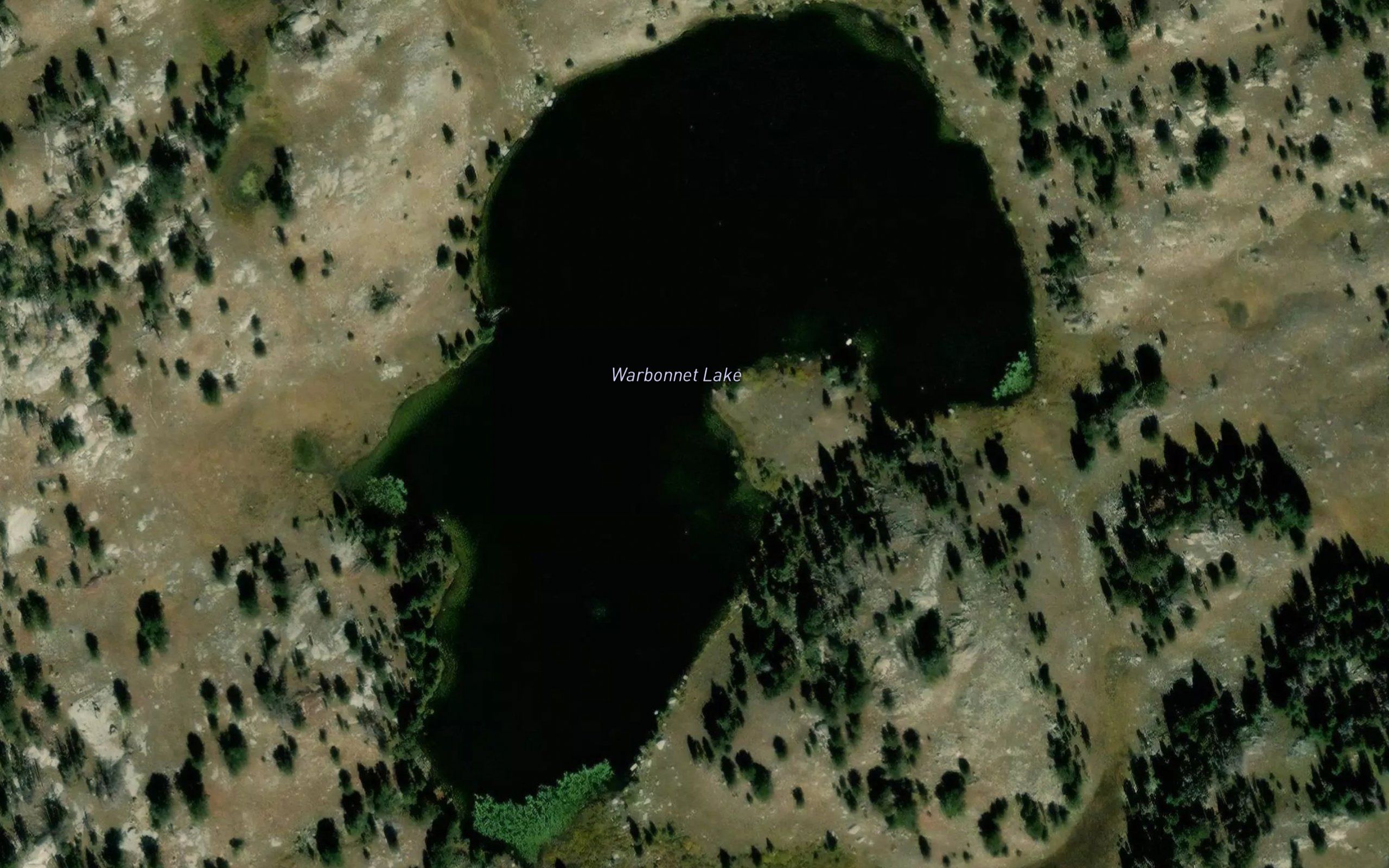Warbonnet Lake