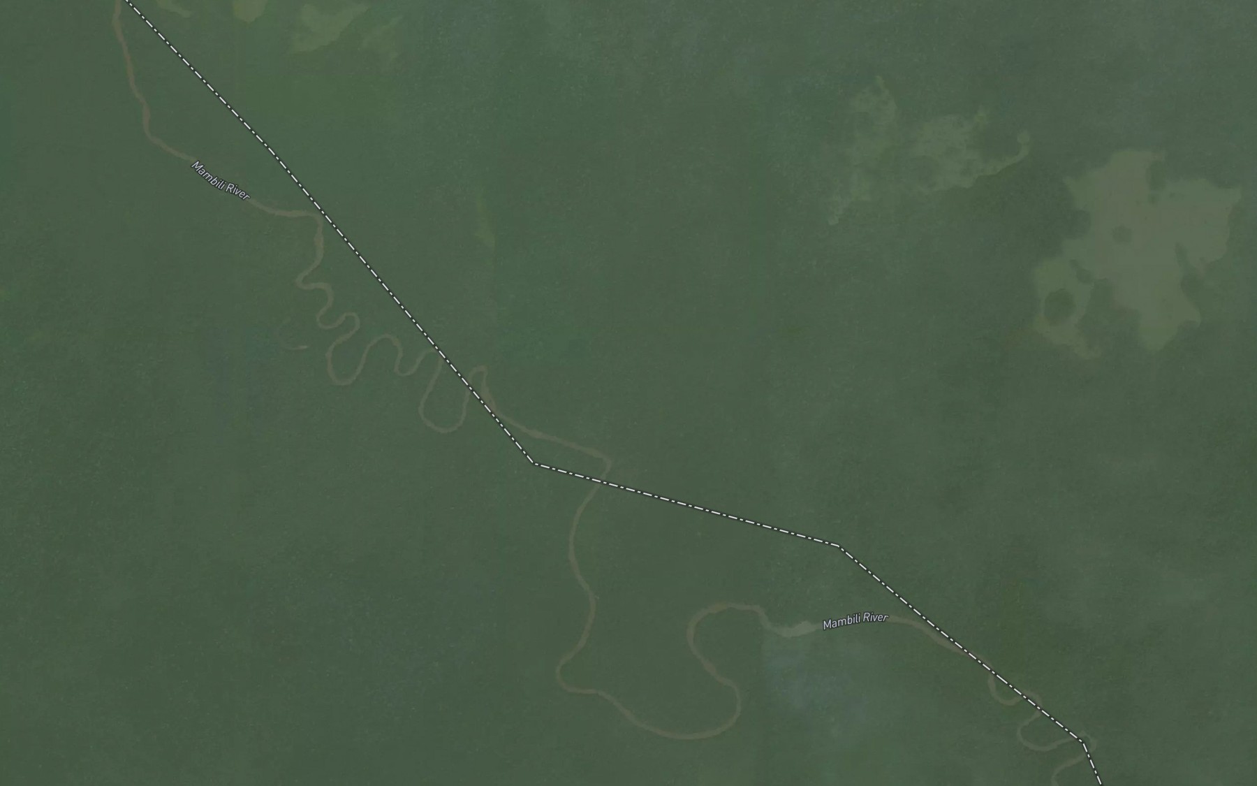 Satellite map of the Londji