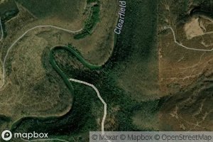 Satellite map of the Sanborn Run