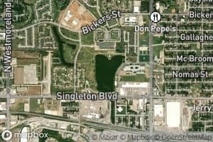 West Dallas Housing Project Lake